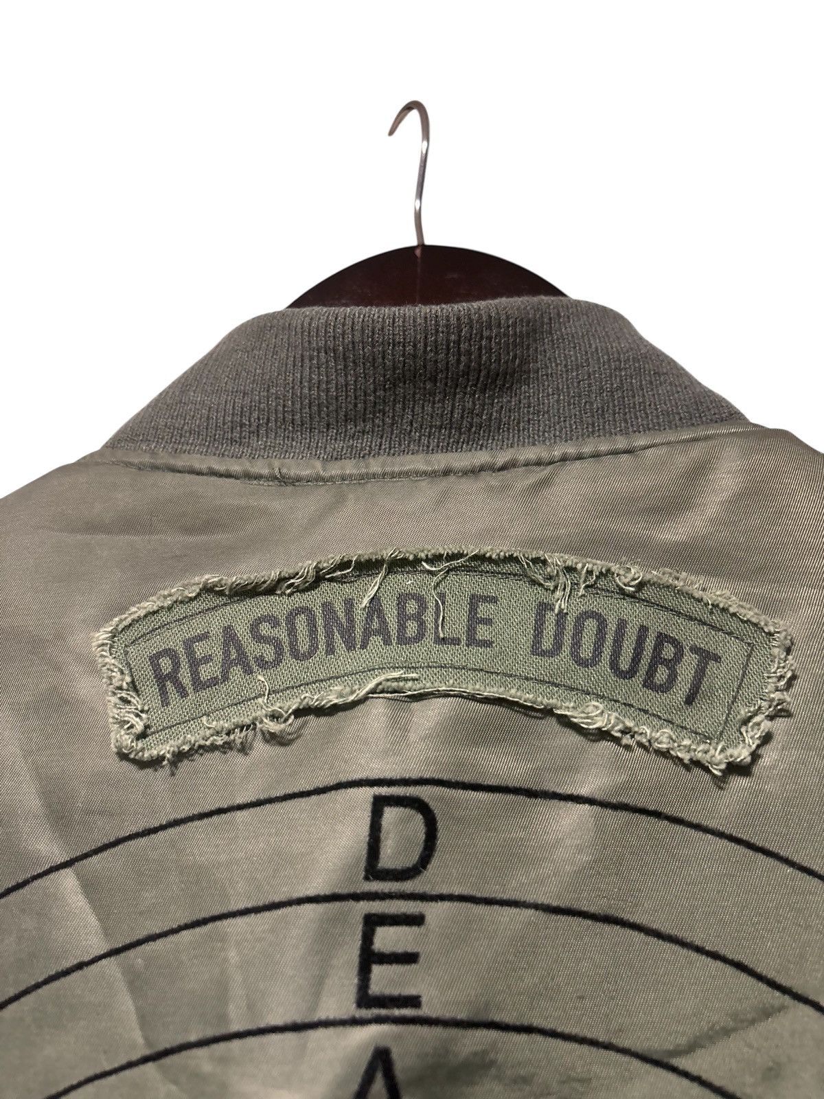 MadeWorn MadeWorn × Roc 96 Reasonable Doubt Military Bomber Jacket Size US S / EU 44-46 / 1 - 13 Thumbnail
