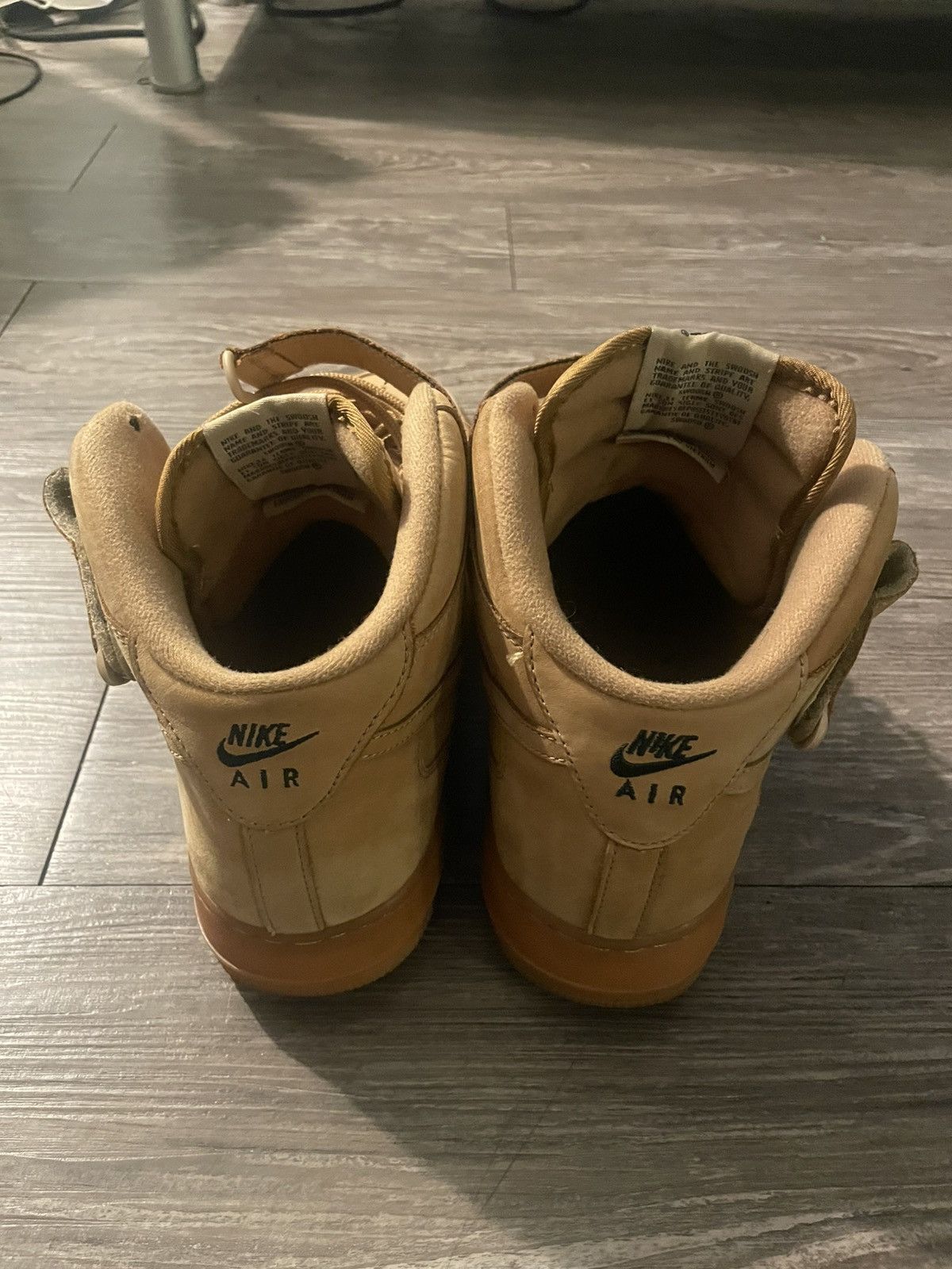 Nike Air Force 1 “Flax” Mid Size 11.5 Size US 11.5 / EU 44-45 - 4 Thumbnail