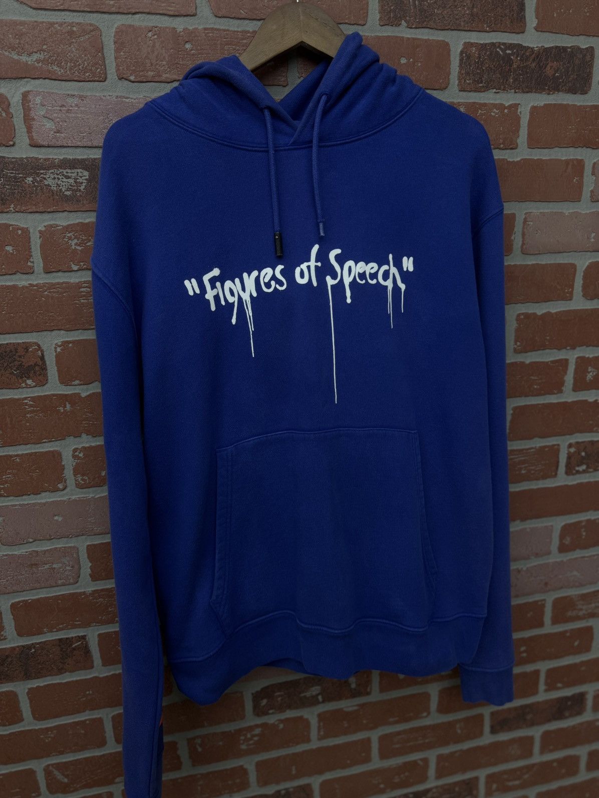 Off-White Off White Pullover Blue Stones Hoodie Size XL RARE Size US XL / EU 56 / 4 - 4 Thumbnail