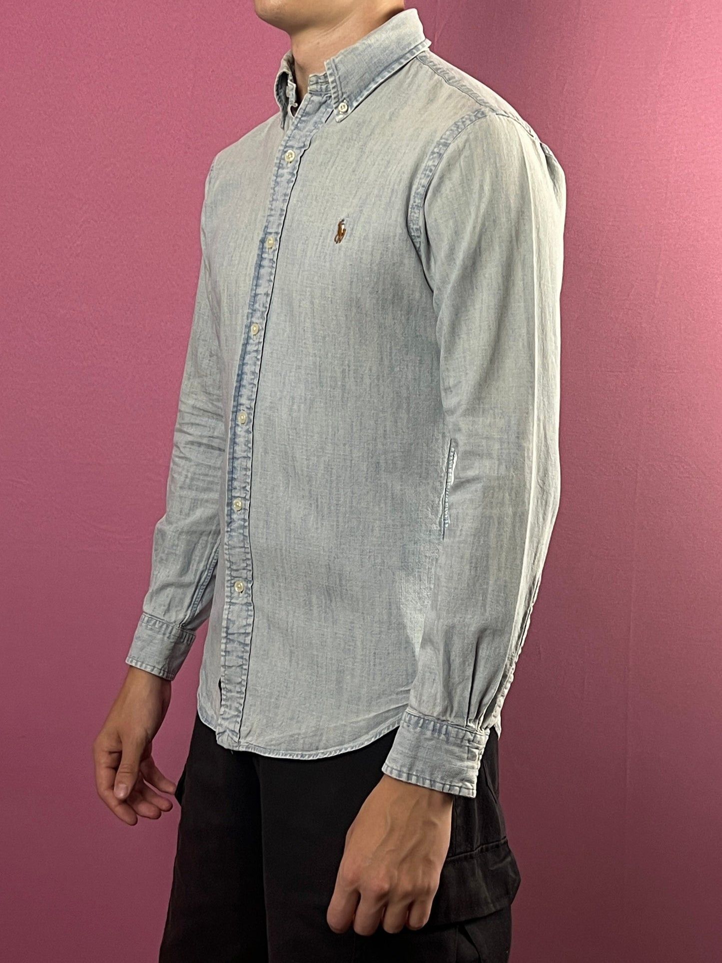 Polo Ralph Lauren × Vintage Ralph Lauren Vintage Men's Slim Fit Shirt - S Size US S / EU 44-46 / 1 - 1 Thumbnail