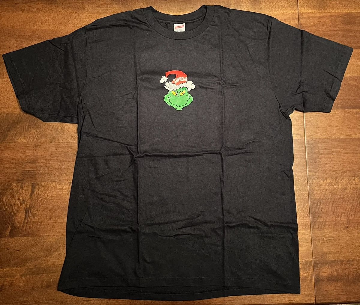 supreme grinch tee　Navy XL