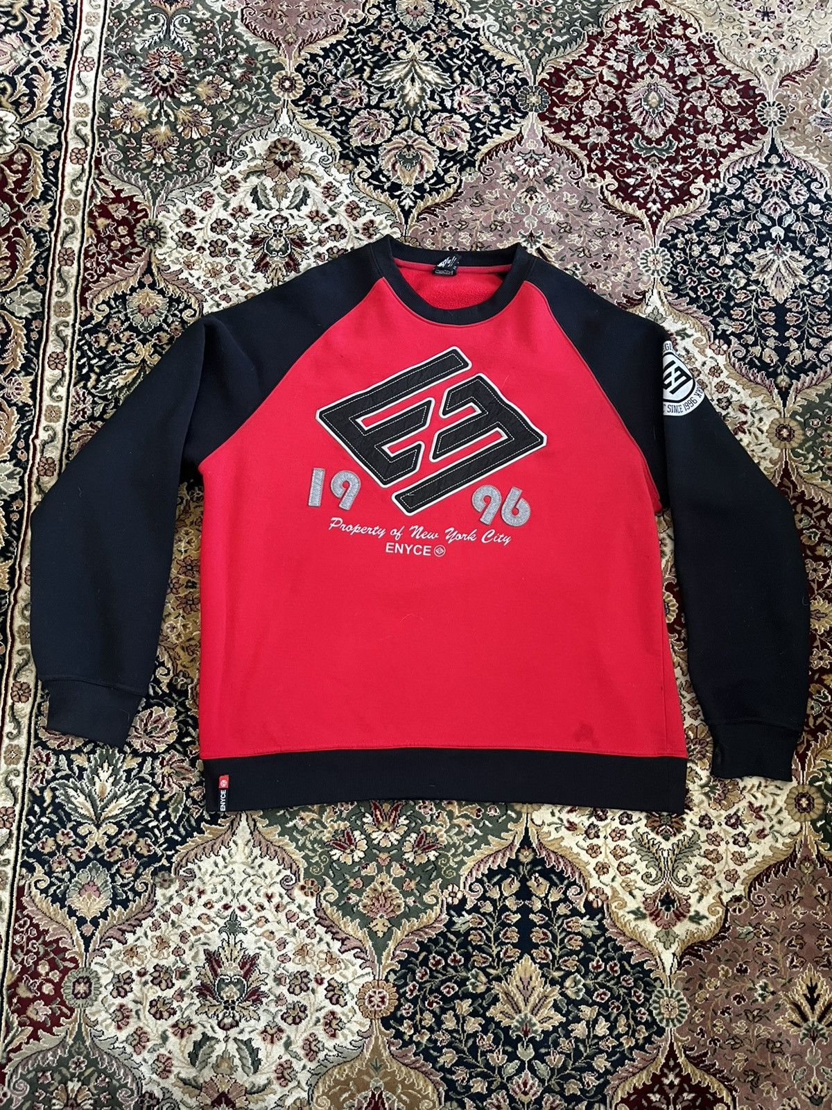 Enyce Enyce 1996 StreetWear Crewneck *NOT 2XL, ITS 3XL* Size US XXL / EU 58 / 5 - 1 Thumbnail