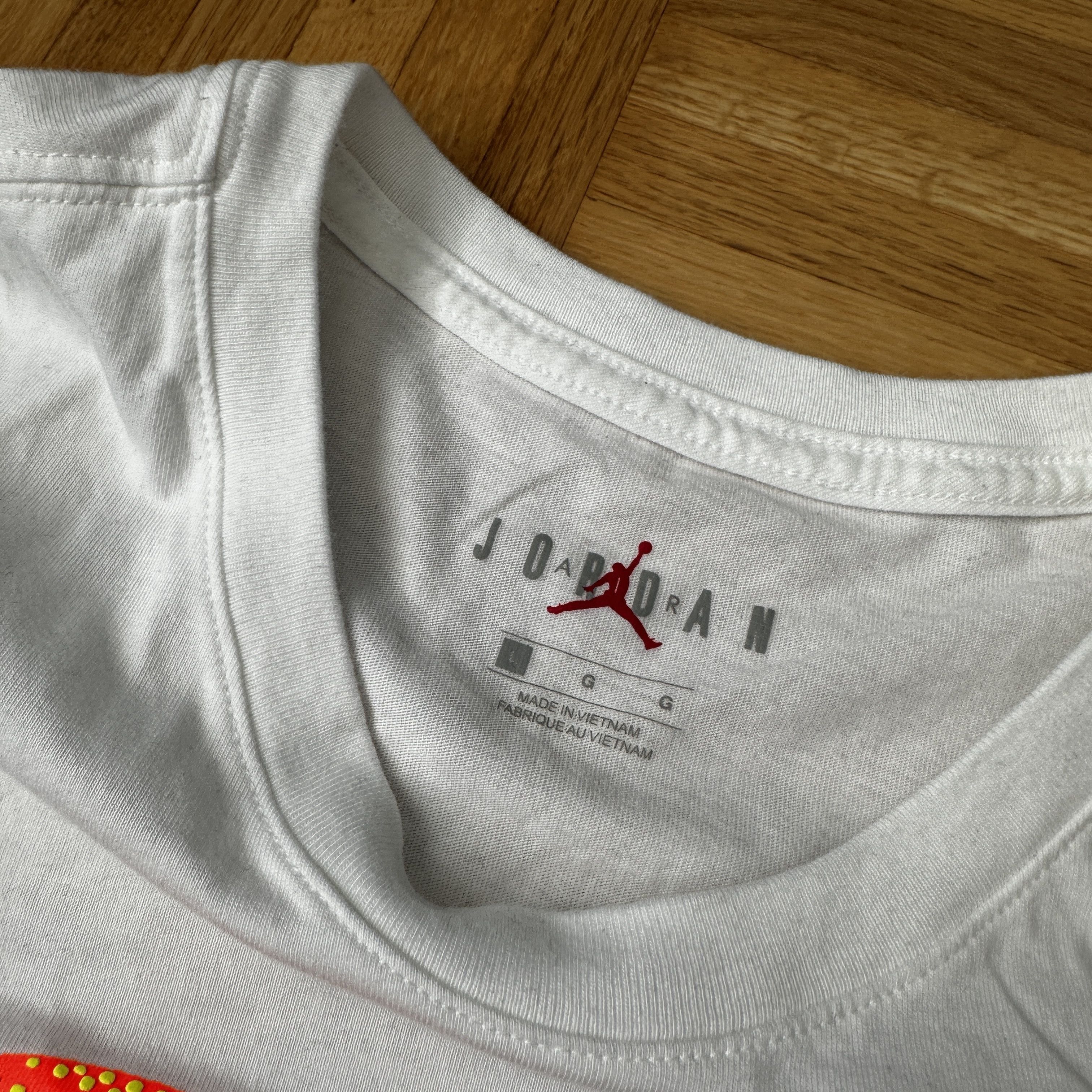 Jordan Brand Nike Jordan Jumpman Basketball Tee White Large Size US L / EU 52-54 / 3 - 3 Thumbnail