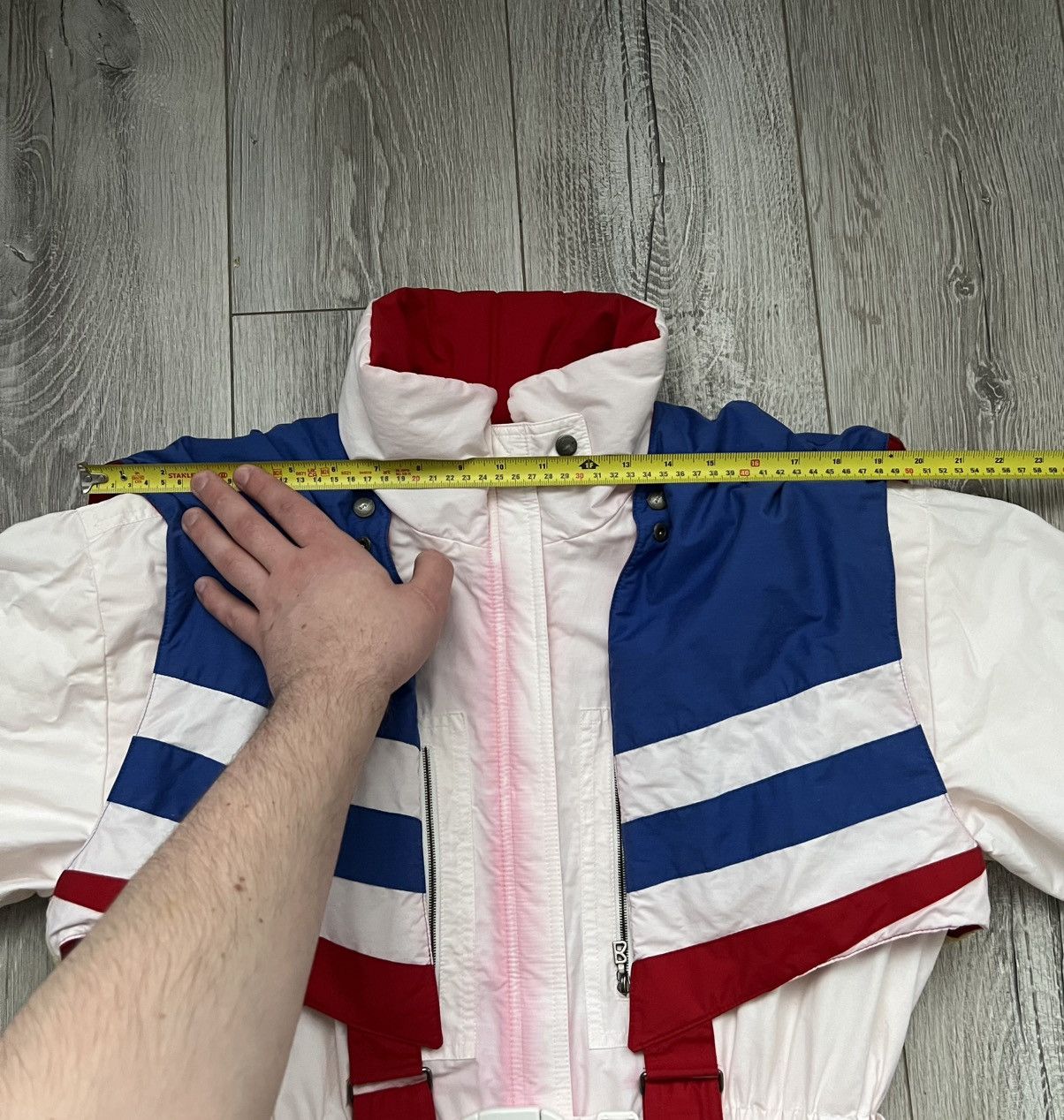 Bogner Vintage Bogner Ski Suit One Piece West Germany 80s Snowsuit Size M / US 6-8 / IT 42-44 - 20 Thumbnail