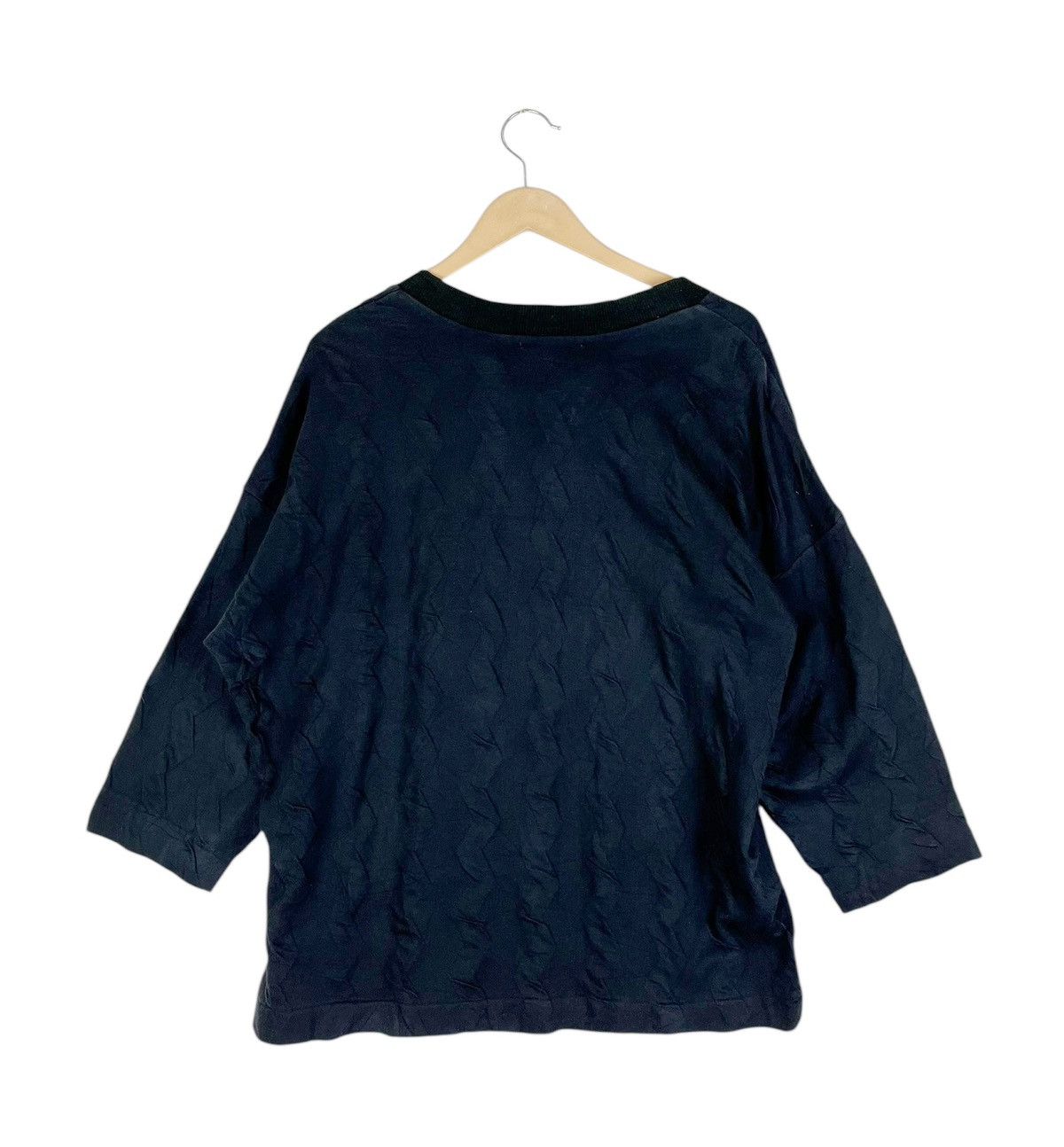 Issey Miyake Plantation by Issey Miyake Open Collar Sweatshirt Size M / US 6-8 / IT 42-44 - 3 Thumbnail