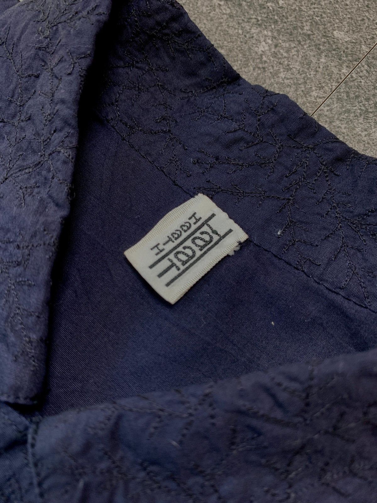 Issey Miyake FREE TAX! HAAT Embroidery Floral Laces Shirt - Medium Size US M / EU 48-50 / 2 - 4 Thumbnail