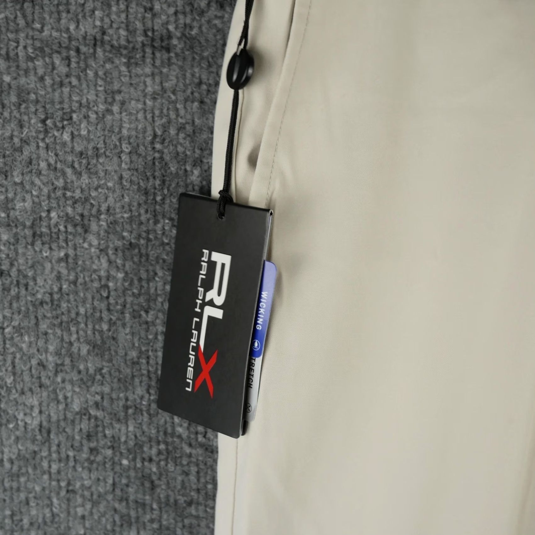 Ralph Lauren Ralph Lauren RLX Golf Chino Pants Mens 38x32 Beige Twill Stretch Moisture Wicking NWT Slim Straight Pockets Reg Flk? Size US 38 / EU 54 - 4 Thumbnail
