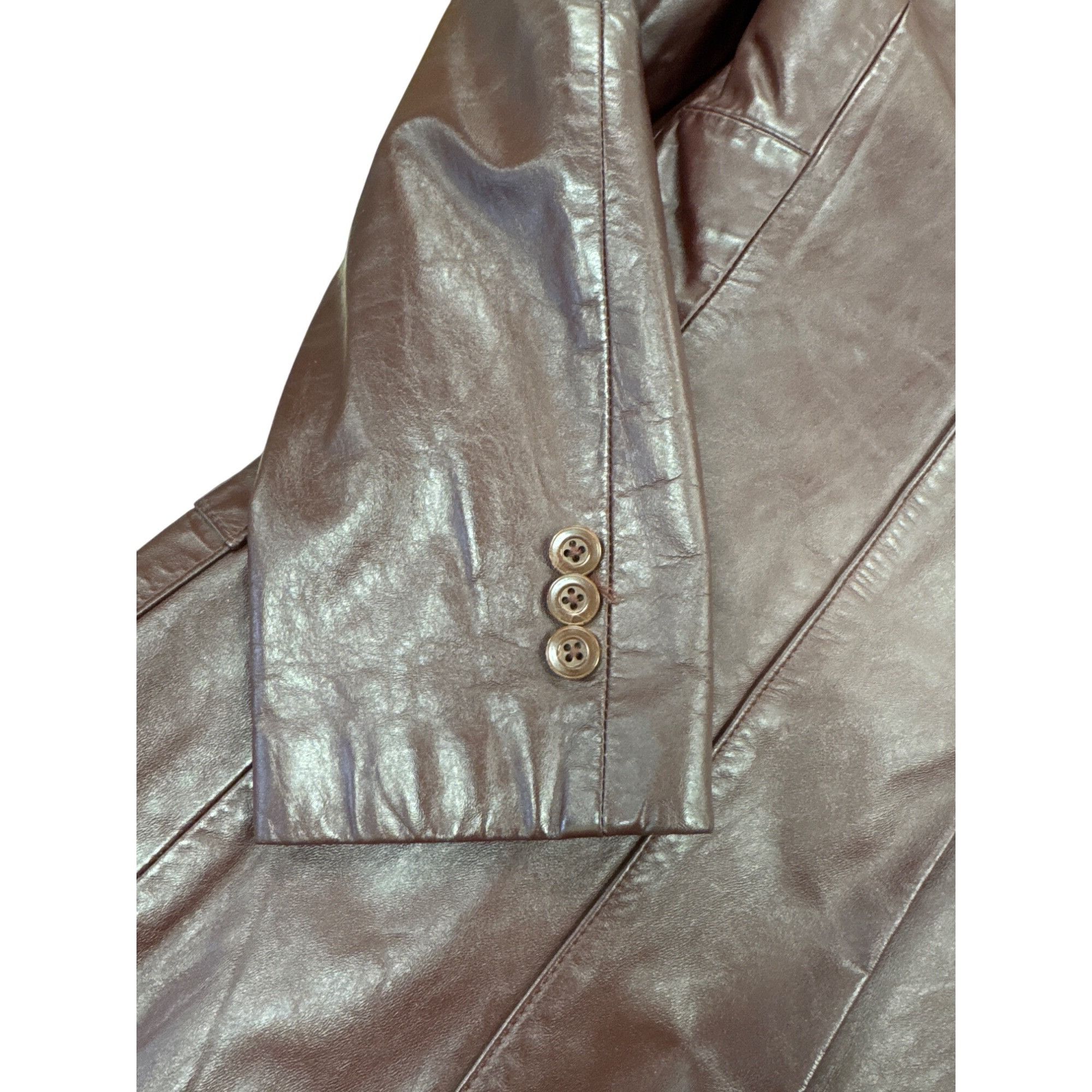 Vintage Wilsons Suede & Leather Mens Brown Blazer Jacket Size 36 SKU Size US XXS / EU 40 - 15 Thumbnail