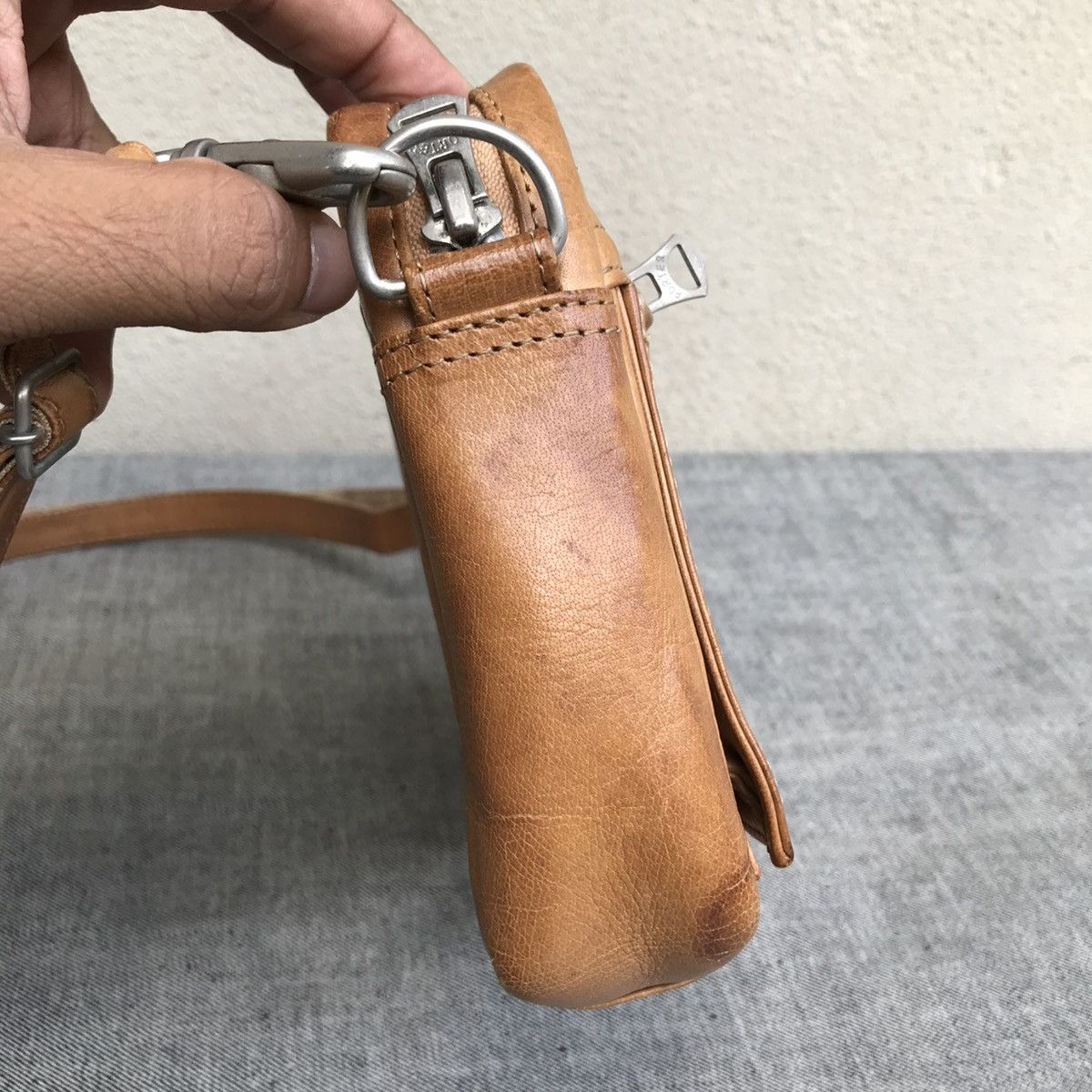 Porter Porter Leather Square Shoulder Bag Size ONE SIZE - 8 Thumbnail