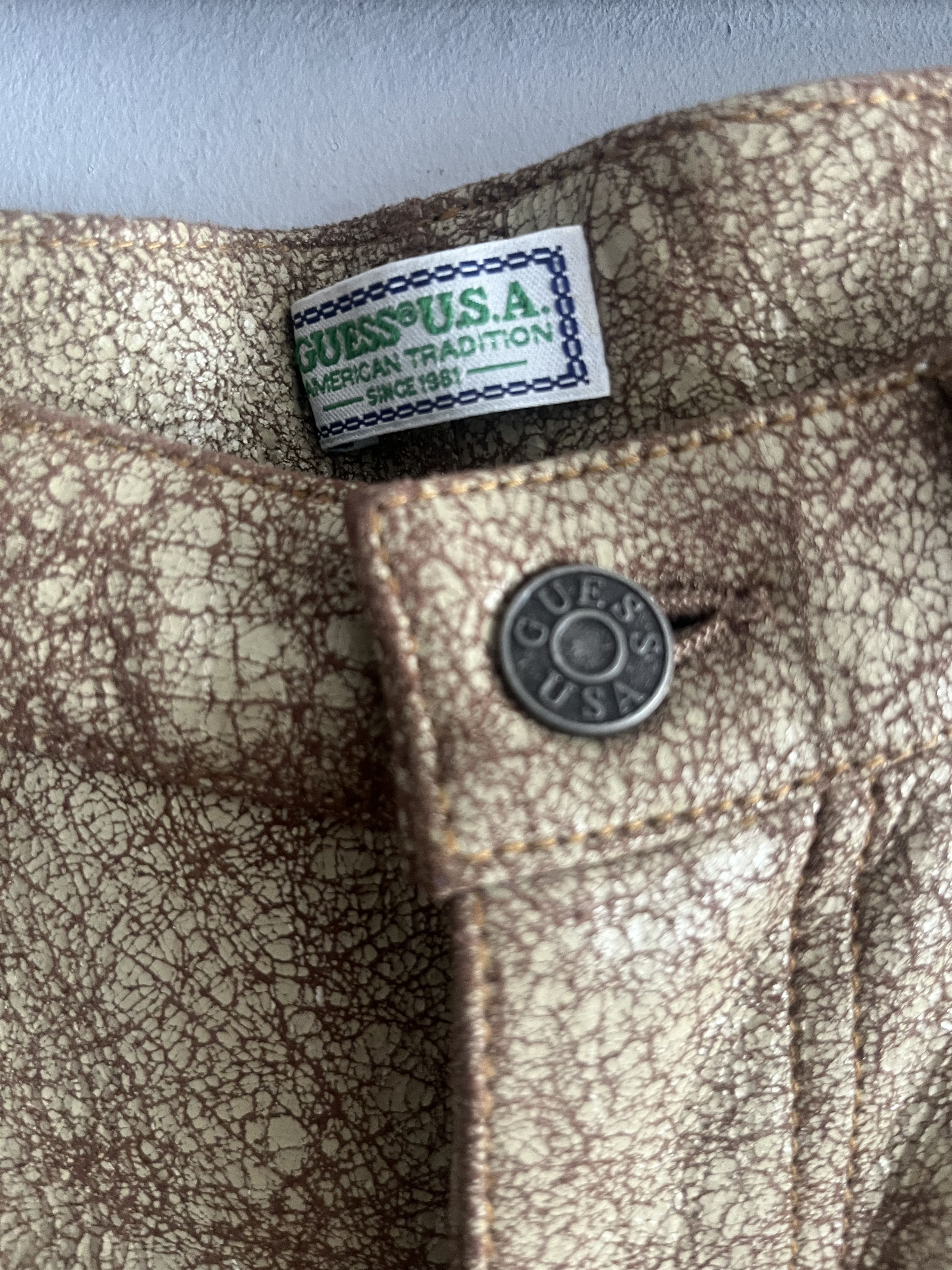 Guess Retail 450$— Guess U.S.A. Bermuda Shorts Pink Mens Size US 32 / EU 48 - 4 Thumbnail