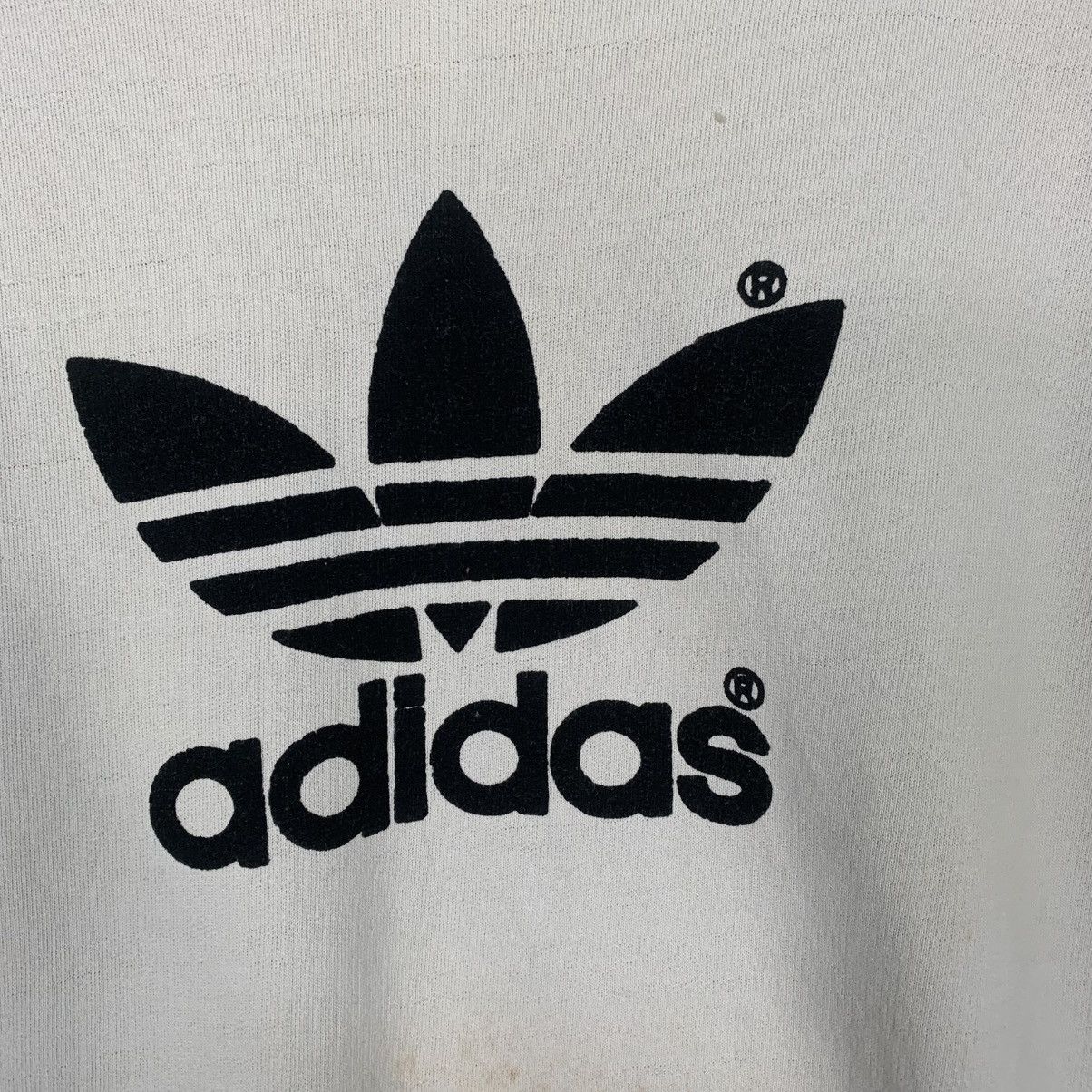 Adidas Vintage Adidas Big Logo Sweatshirt Size M / US 6-8 / IT 42-44 - 10 Thumbnail