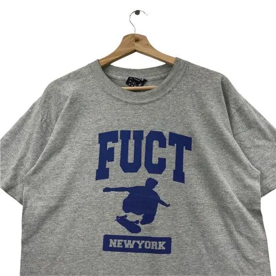 FUCT FUCT SKATEBOARD New York Tee Shirt Friends U Cant Trust Size US M / EU 48-50 / 2 - 3 Thumbnail
