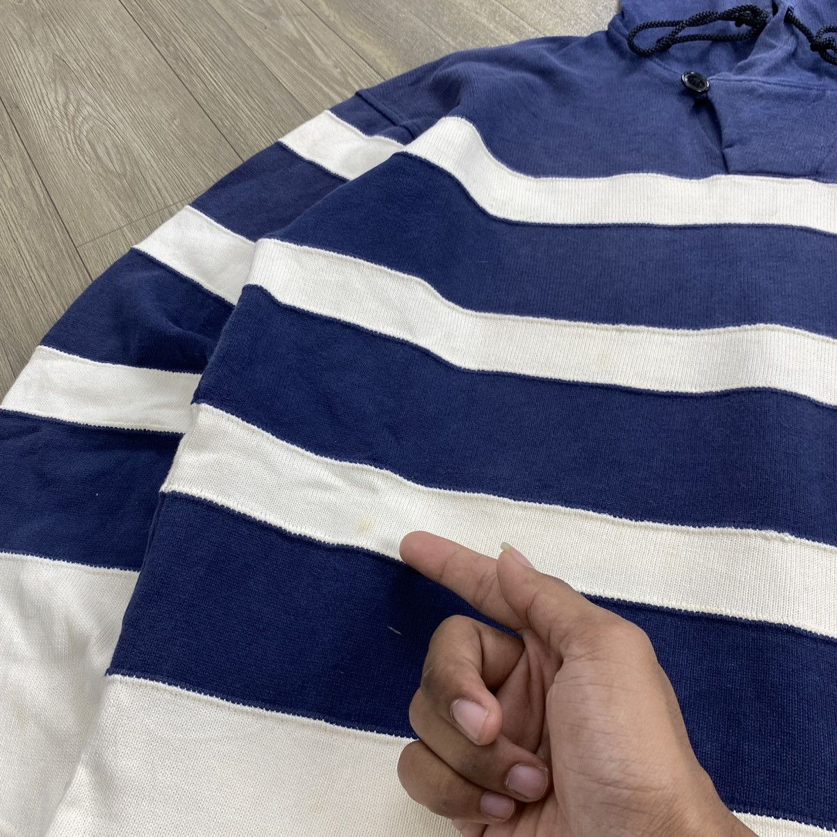 Issey Miyake 1990s Issey Miyake Im Product Studio Striped Hoodie Designer Size US M / EU 48-50 / 2 - 17 Thumbnail