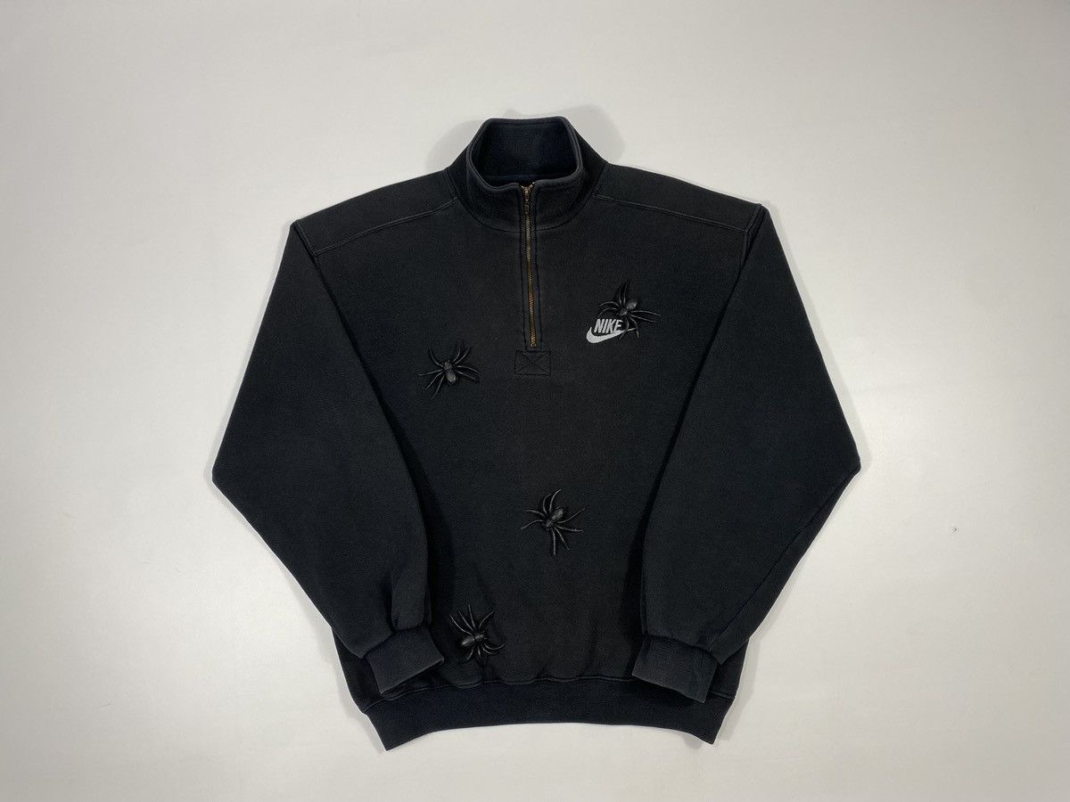Nike 🔥LASTDROP🔥 Vintage 90s Nike Opium Poison Spiders Sweatshirt Size US S / EU 44-46 / 1 - 14 Thumbnail