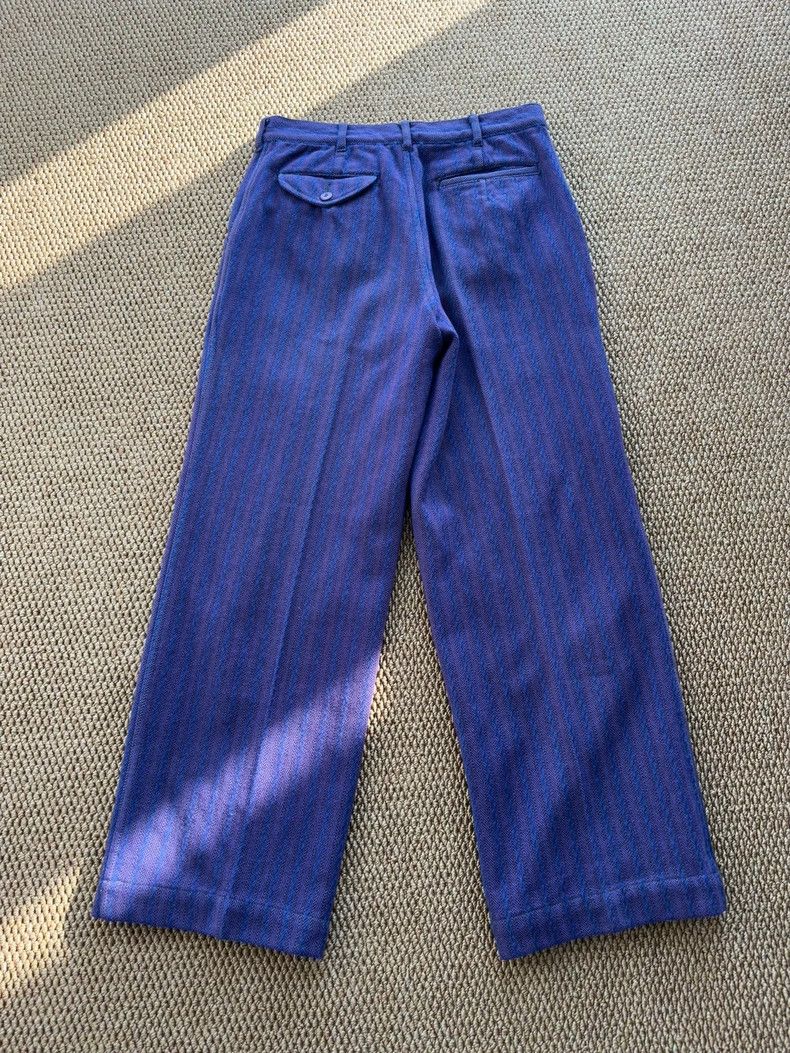 Comme des Garcons Comme Des Garcons size S Purple wool pants Size US 26 / EU 42 - 6 Thumbnail