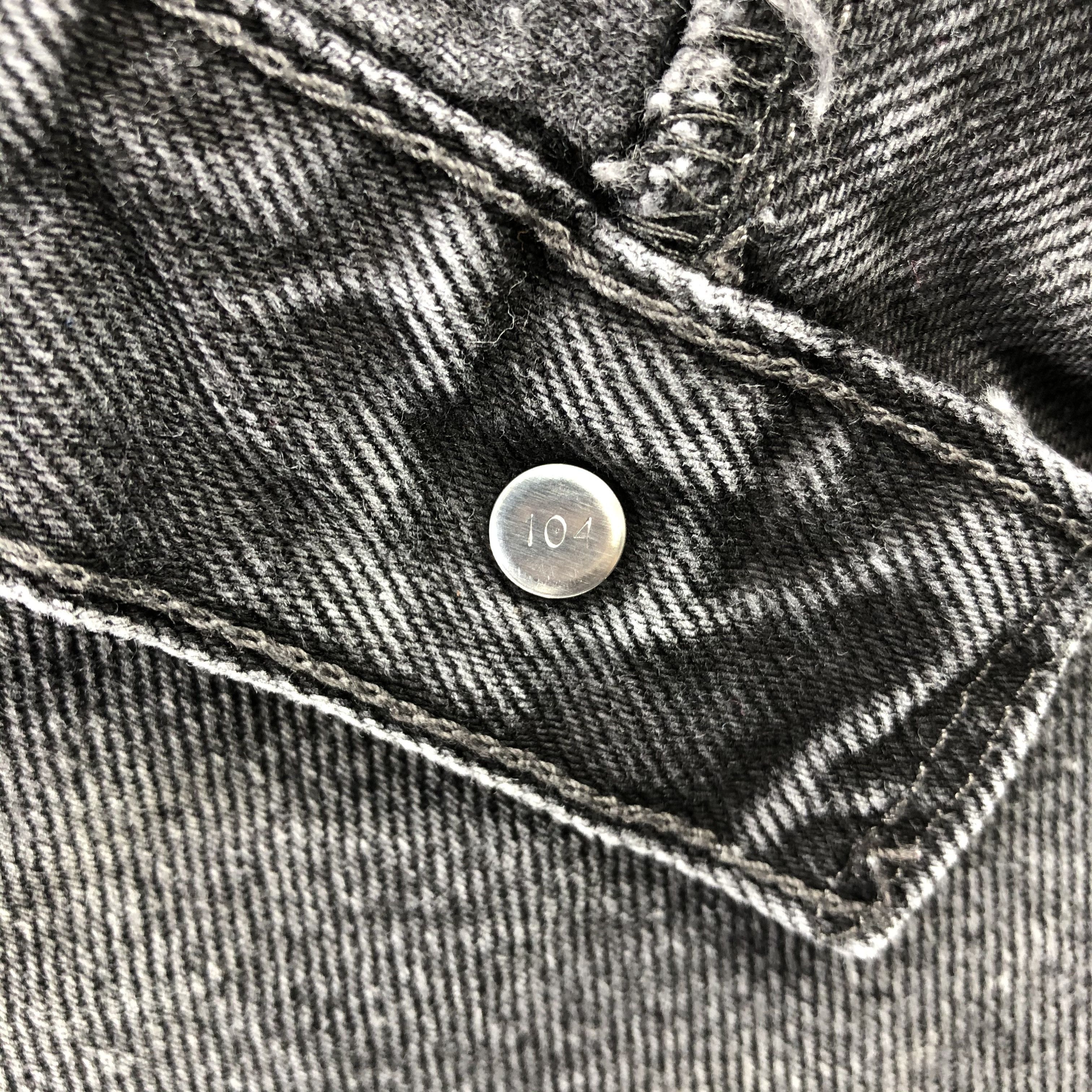 Levi's Vintage Levi's 505 Jeans Faded Black Denim KJ1054 Size US 32 / EU 48 - 12 Thumbnail