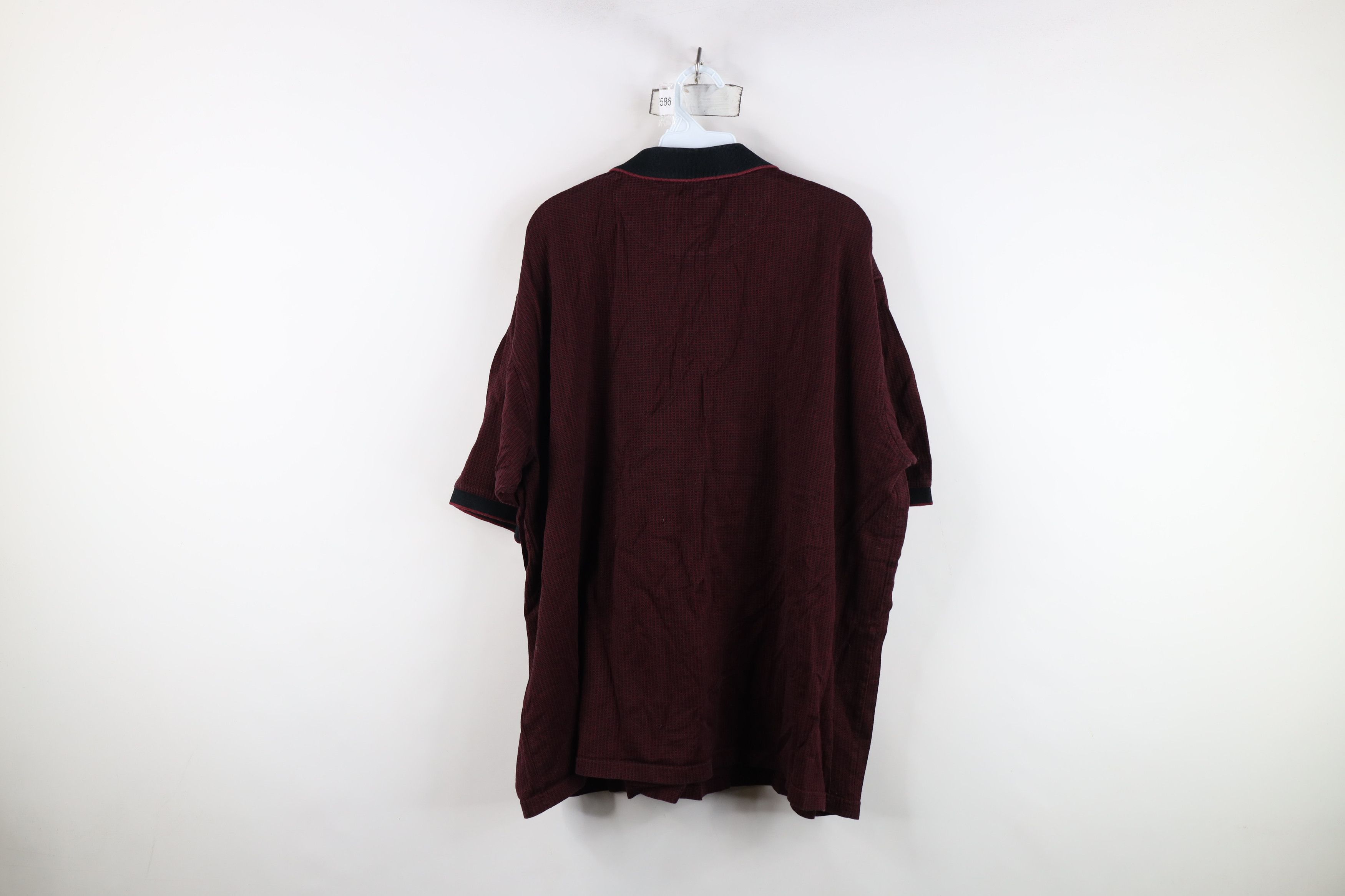 Vintage Vintage 90s Y2K Streetwear Short Sleeve Golf Polo Shirt Red Size US XL / EU 56 / 4 - 8 Thumbnail