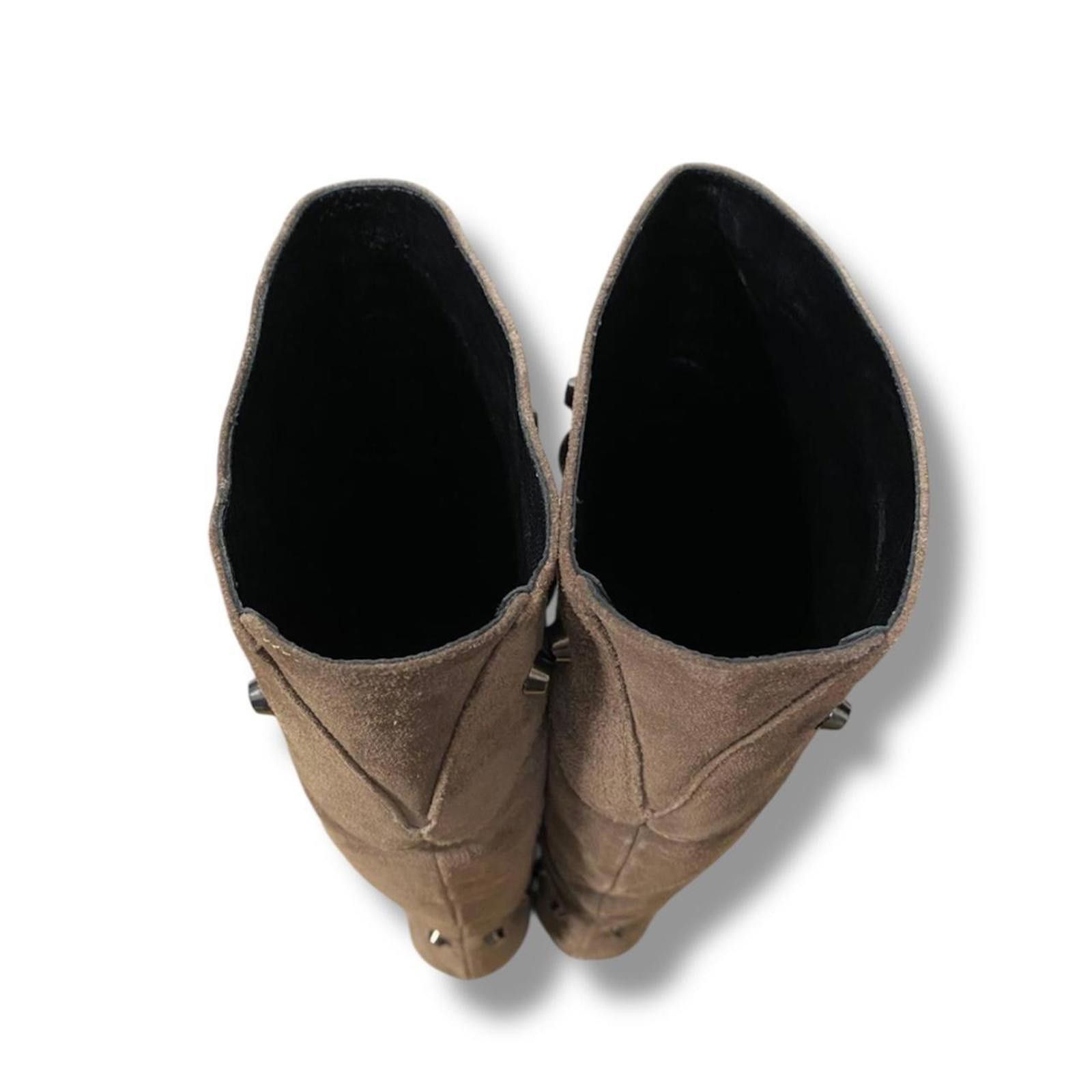 Other Western style studs fairy grunge mid length boots Size US 6 / IT 36 - 4 Thumbnail