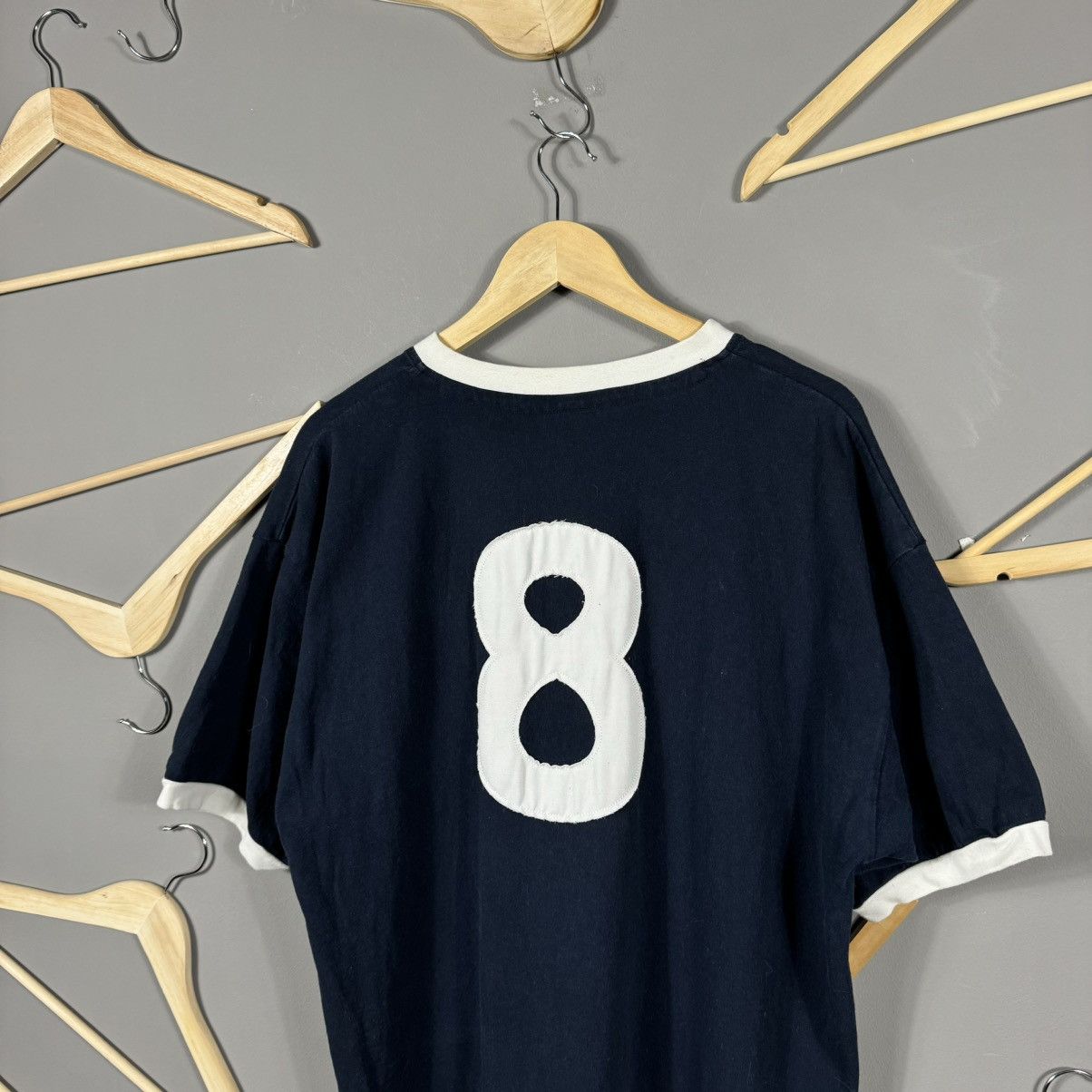Vintage Vintage ScoreDraw Tottenham Hotspur Blokcore Soccer T-shirt Size US XXL / EU 58 / 5 - 7 Thumbnail