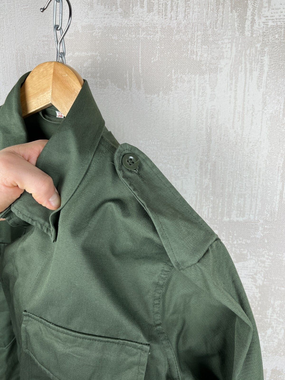 Other Vintage Begetex 1978 Military Officer's Long Sleeve Shirt Size US S / EU 44-46 / 1 - 11 Thumbnail