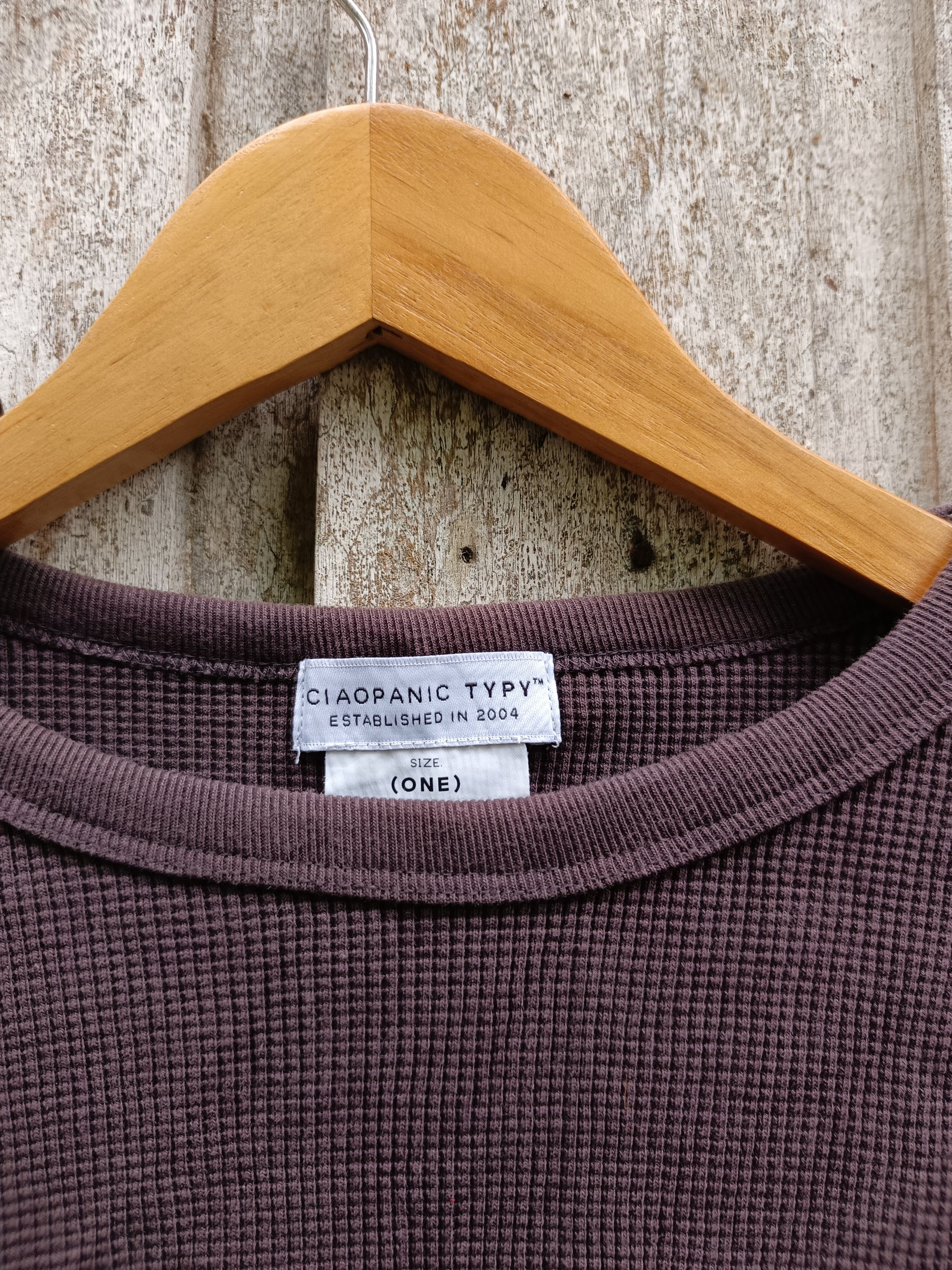 Ciaopanic Ciopanic typy waffle long sleeve Size US L / EU 52-54 / 3 - 2 Thumbnail