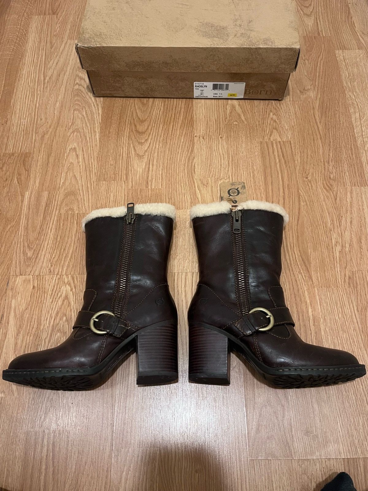 Born × Vintage Born RHOSLYN Boots Size US 7.5 / IT 37.5 - 3 Thumbnail