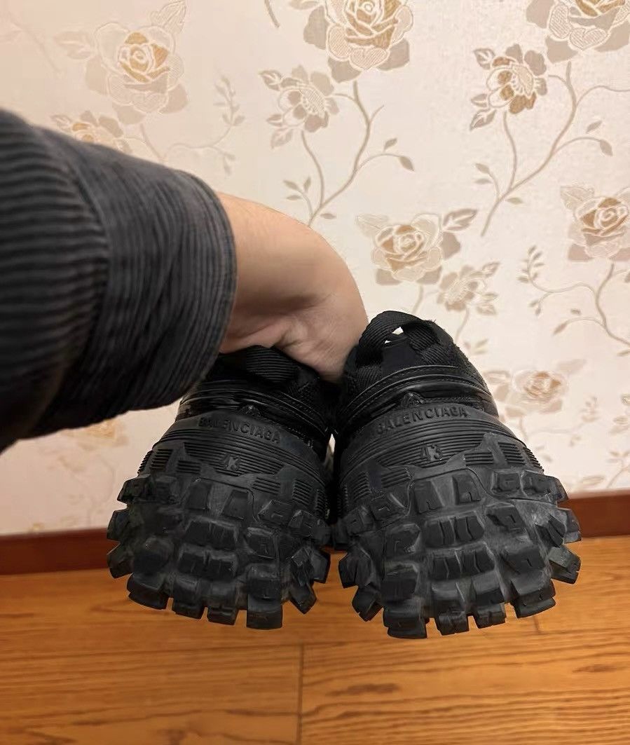 Balenciaga Balenciaga Defender Black Distressed Size US 9.5 / EU 42-43 - 3 Thumbnail