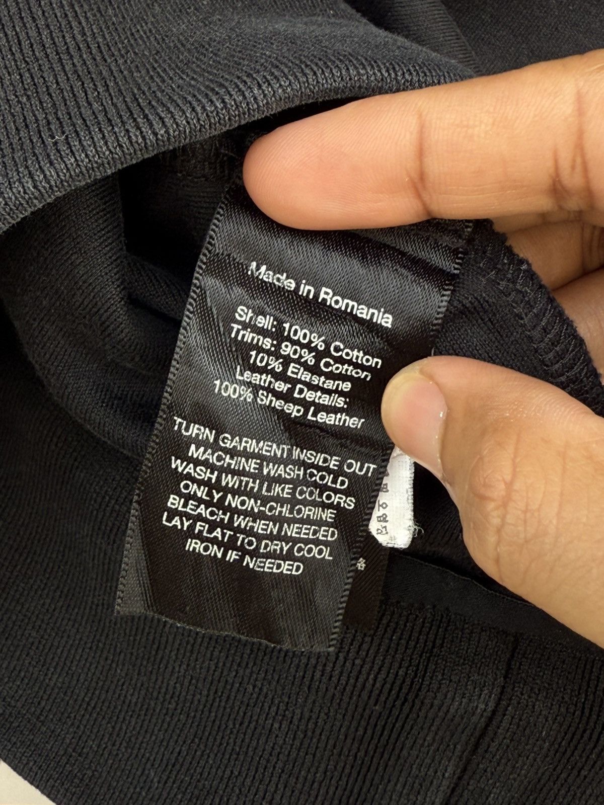 Ralph Lauren Black Label RL Black Label Sheep Leather Detailing Extra Long Sleeve Size US S / EU 44-46 / 1 - 9 Thumbnail
