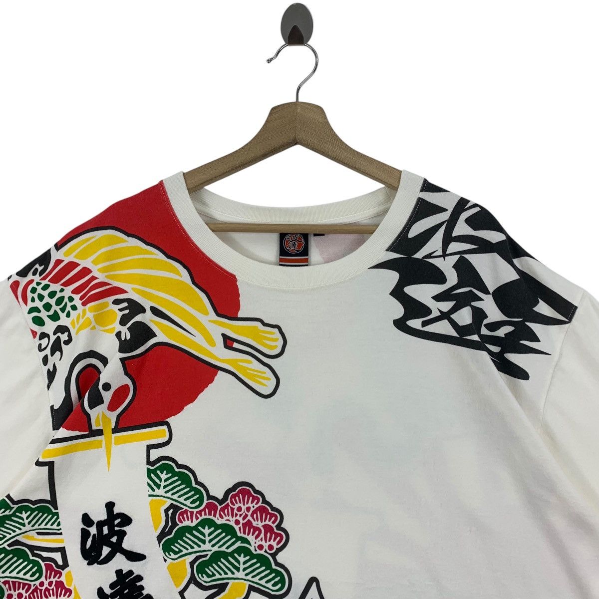 Japanese Brand × Vintage Vintage NAMIASOBO Koi fish japanese culture tee Size US XXL / EU 58 / 5 - 3 Thumbnail