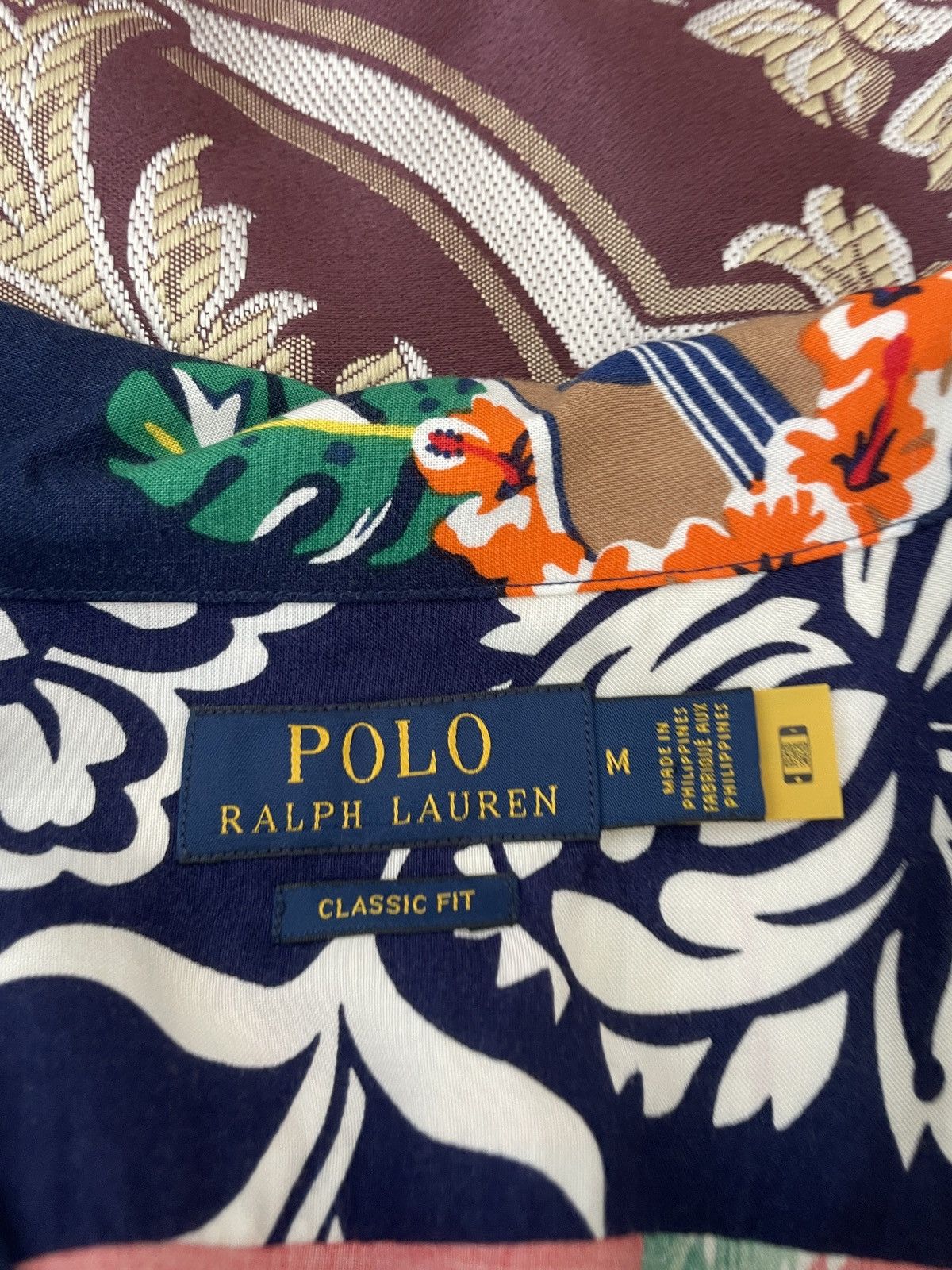 Polo Ralph Lauren Savannah Hawaiian Shirt nwt 168.00 Size US M / EU 48-50 / 2 - 5 Thumbnail
