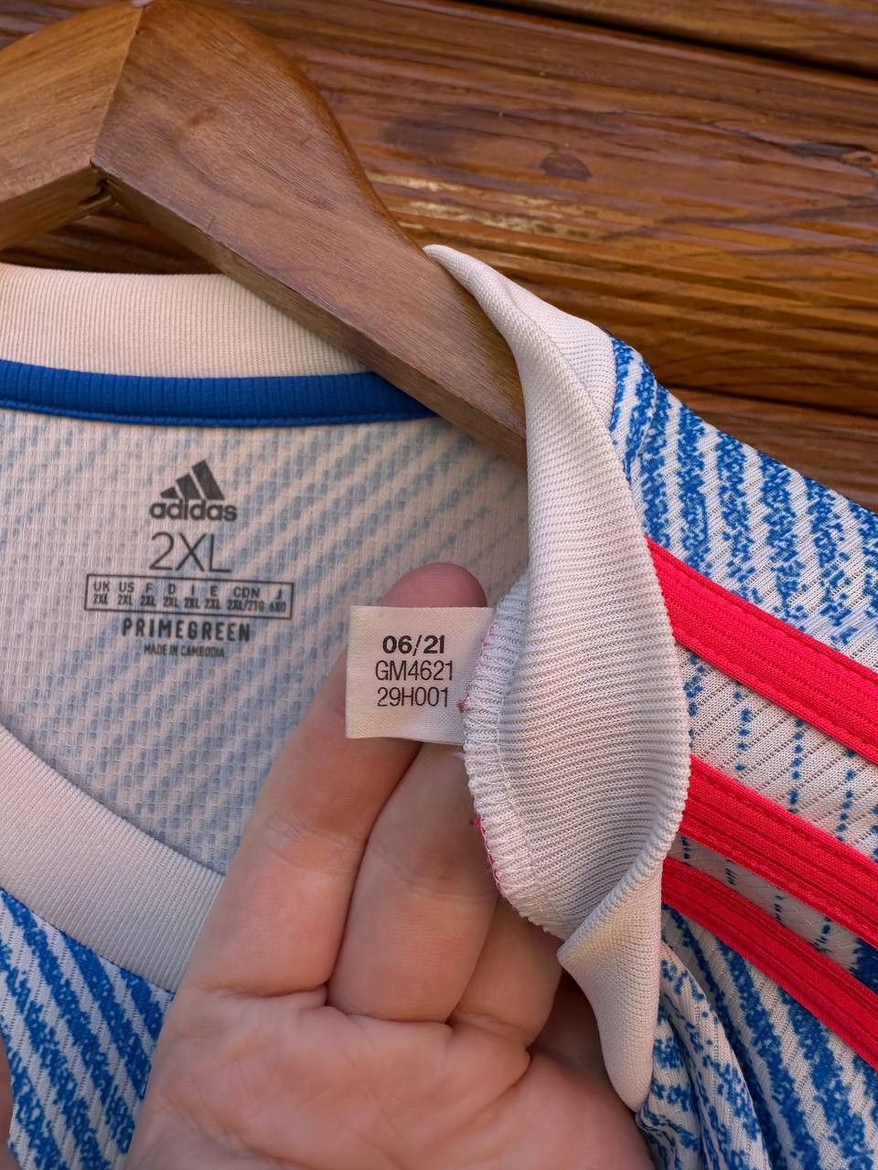 Adidas ADIDAS MANCHESTER UNITED 2021 2022 SHIRT FOOTBALL JERSEY Size US XXL / EU 58 / 5 - 7 Thumbnail