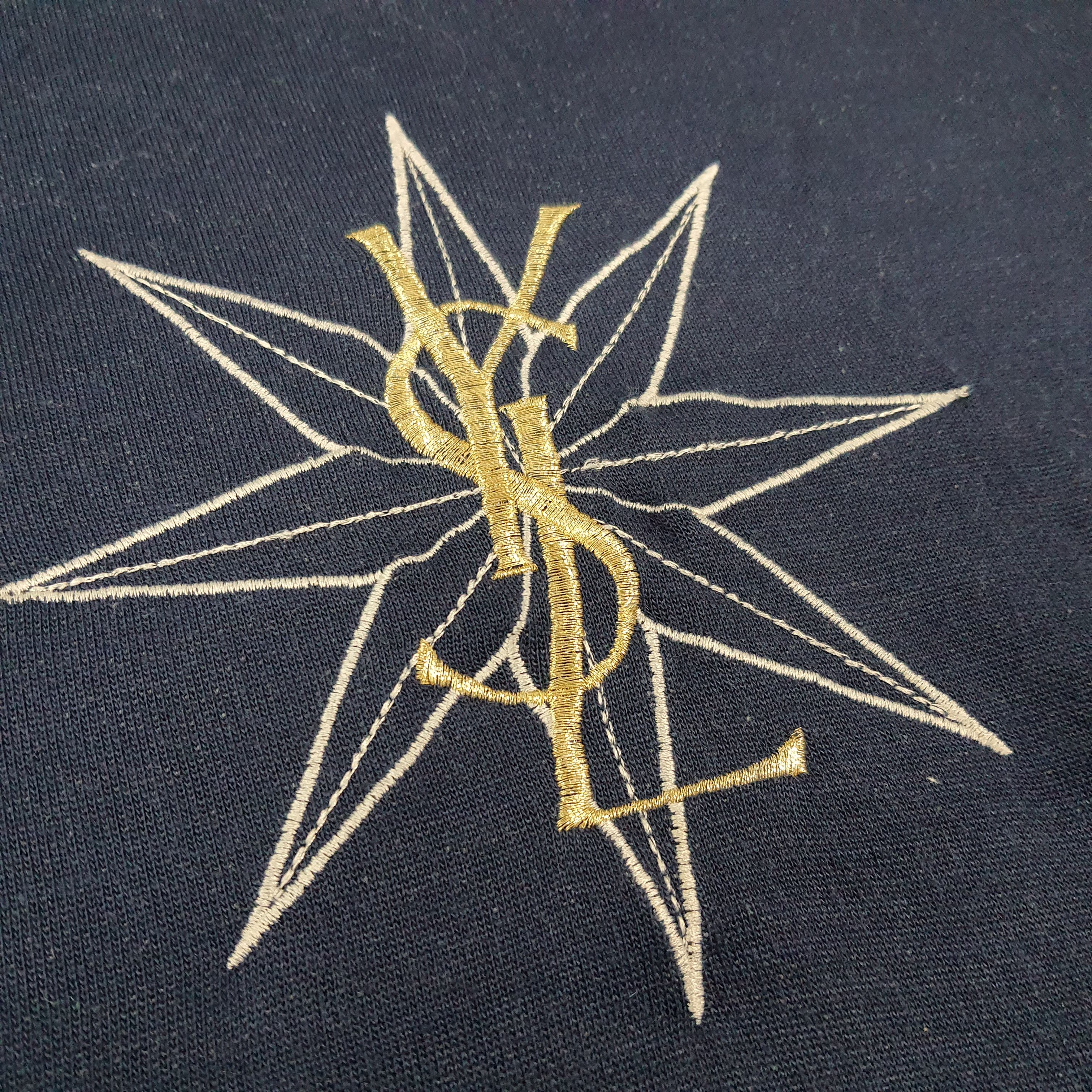 Yves Saint Laurent Vintage Yves Saint Laurent YSL Designer Sweatshirt C270N22 Size US L / EU 52-54 / 3 - 2 Thumbnail