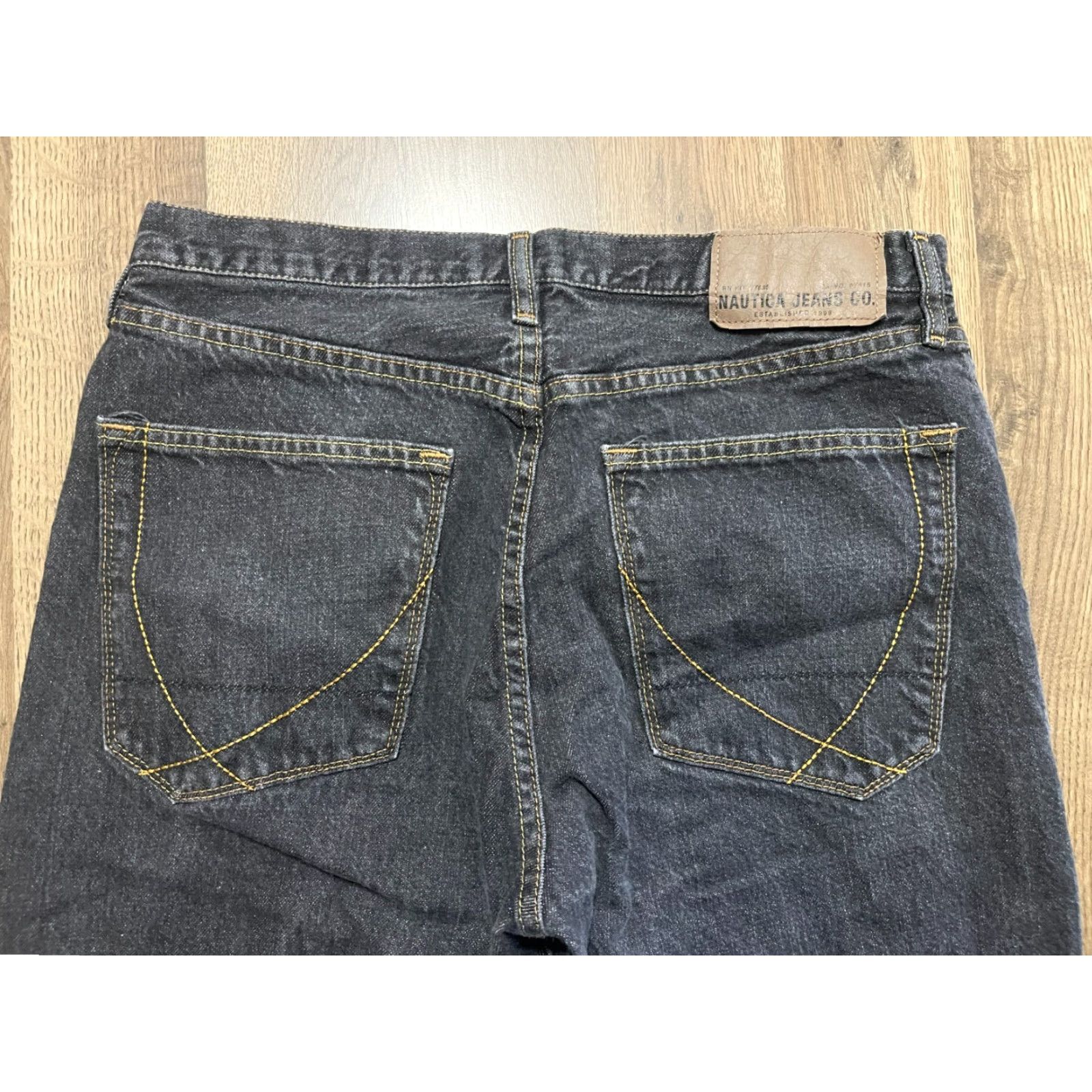 Nautica Nautica Jeans Men’s 34/30 Denim Straight Leg Pockets Regular Blue 30 In Inseam Jeans Vintage No Size US 34 / EU 50 - 3 Thumbnail