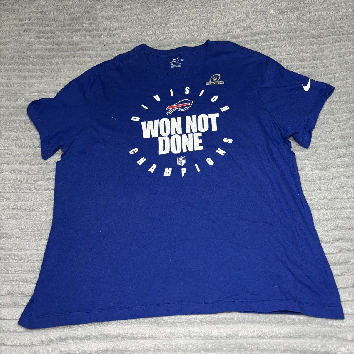 Nike Nike Buffalo Bills Men's 2xL Won Not Done Conference Champ Size US XXL / EU 58 / 5 - 1 Thumbnail