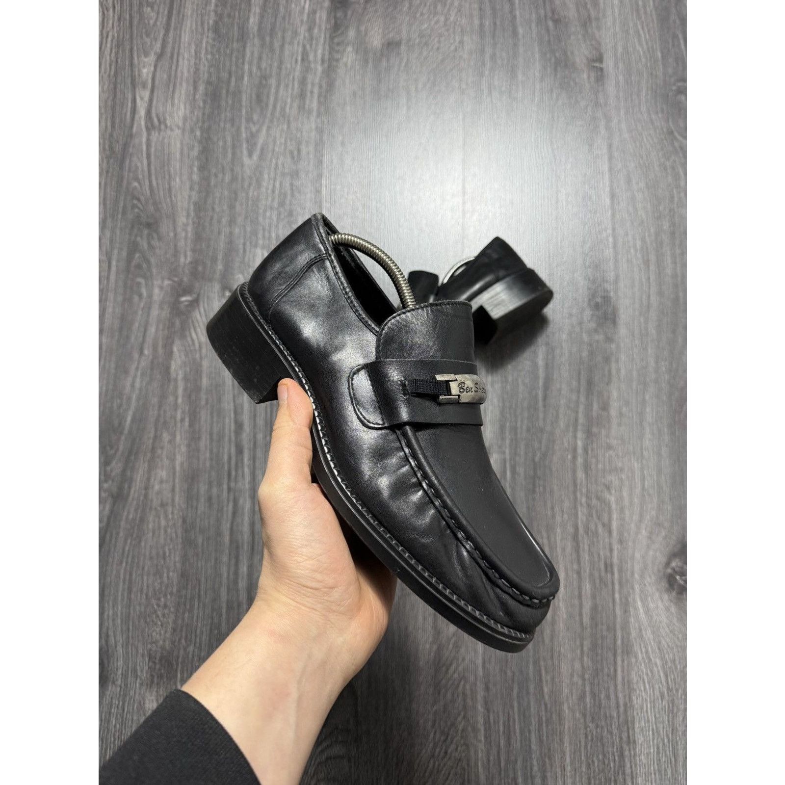 Ben Sherman Vintage Ben Sherman Leather Avantgarde Loafers Size US 9 / EU 42 - 1 Thumbnail