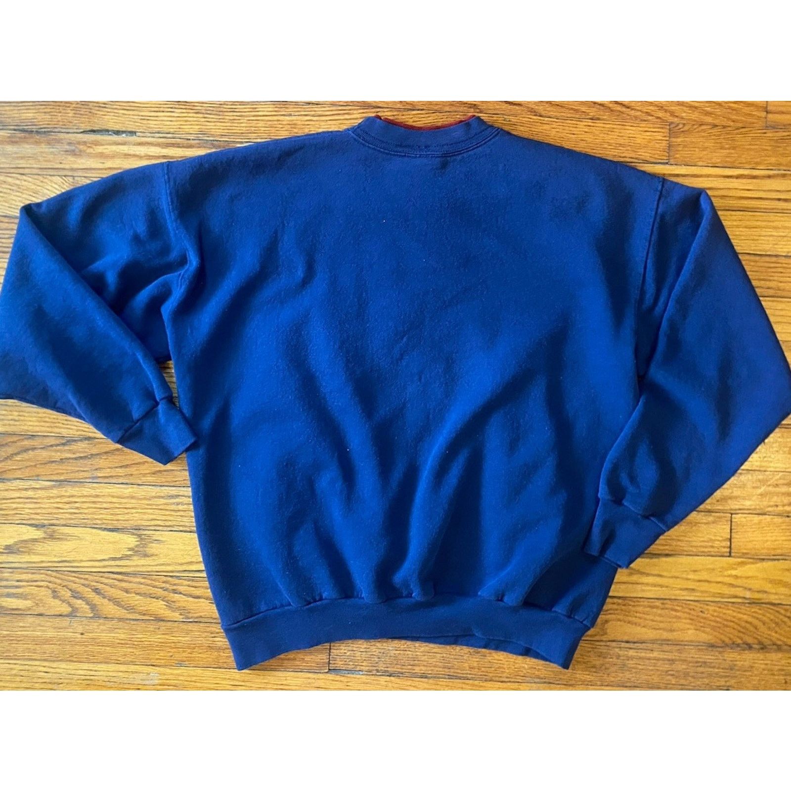 Vintage VTG Top Stitch Double Collar Snowman Sweatshirt Women’s L Size L / US 10 / IT 46 - 3 Thumbnail