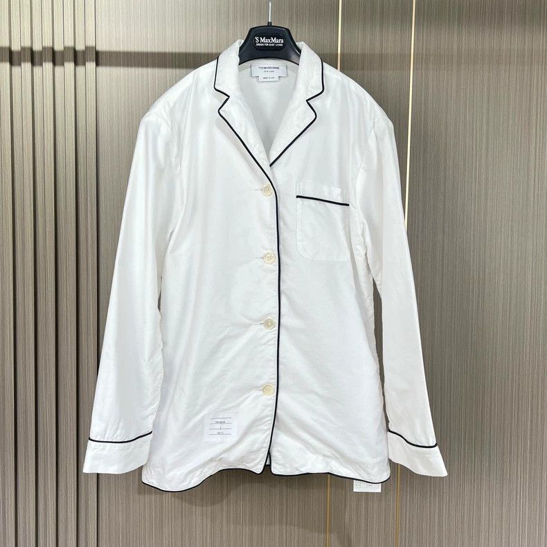 Thom Browne size38 Four-barrel striped shirt