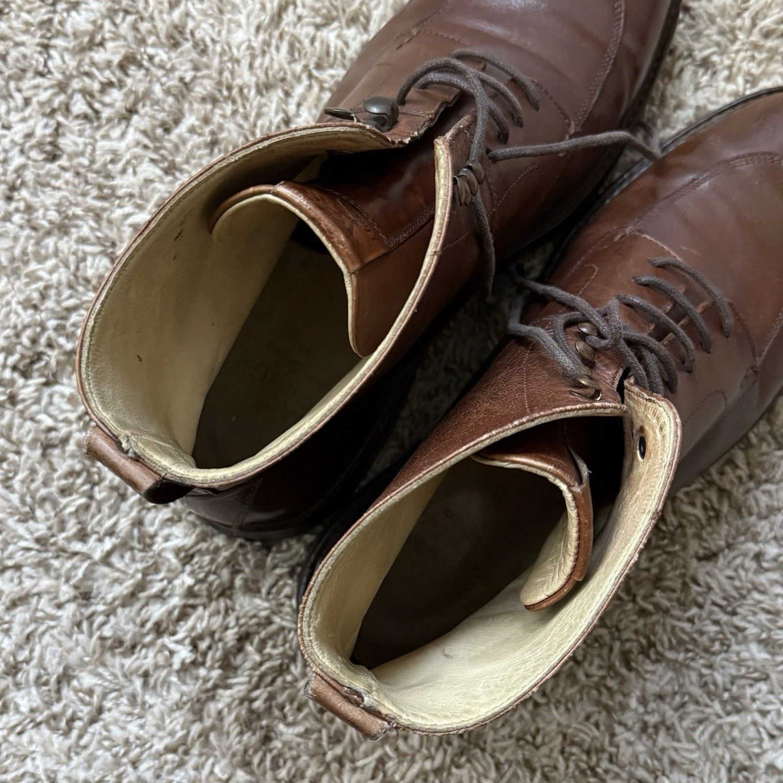 Heschung Heschung Ginkgo Brown Leather Boots US Size 10, EUR Size 9.5 Size US 10 / EU 43 - 12 Thumbnail
