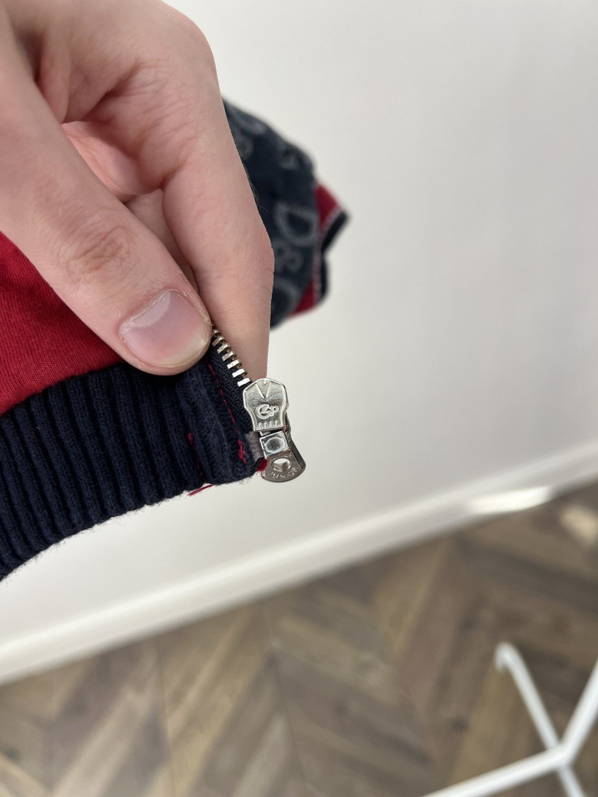 Dolce & Gabbana Vintage Dolce & Gabbana Junior Zip Over Print Hoodie Size US XXS / EU 40 - 12 Thumbnail