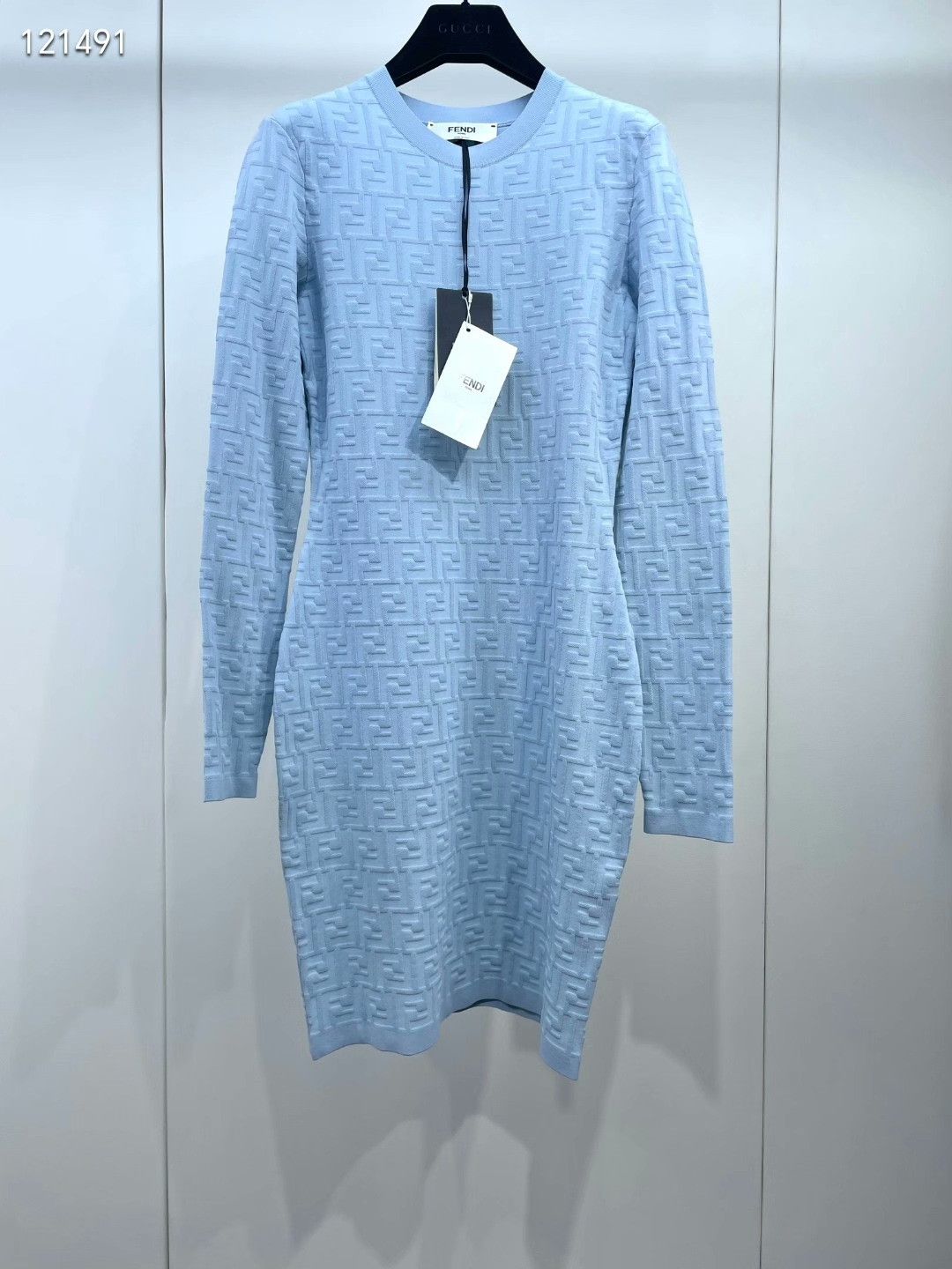 Fendi Fendi All-Over Print Knit Dress Size S / US 4 / IT 40 - 1 Thumbnail