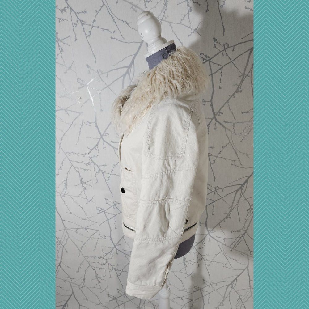 Marc by Marc Jacobs Marc by Marc Jacobs Tinted Pearl Deconstructed Moto Jacket Size XS / US 0-2 / IT 36-38 - 4 Thumbnail