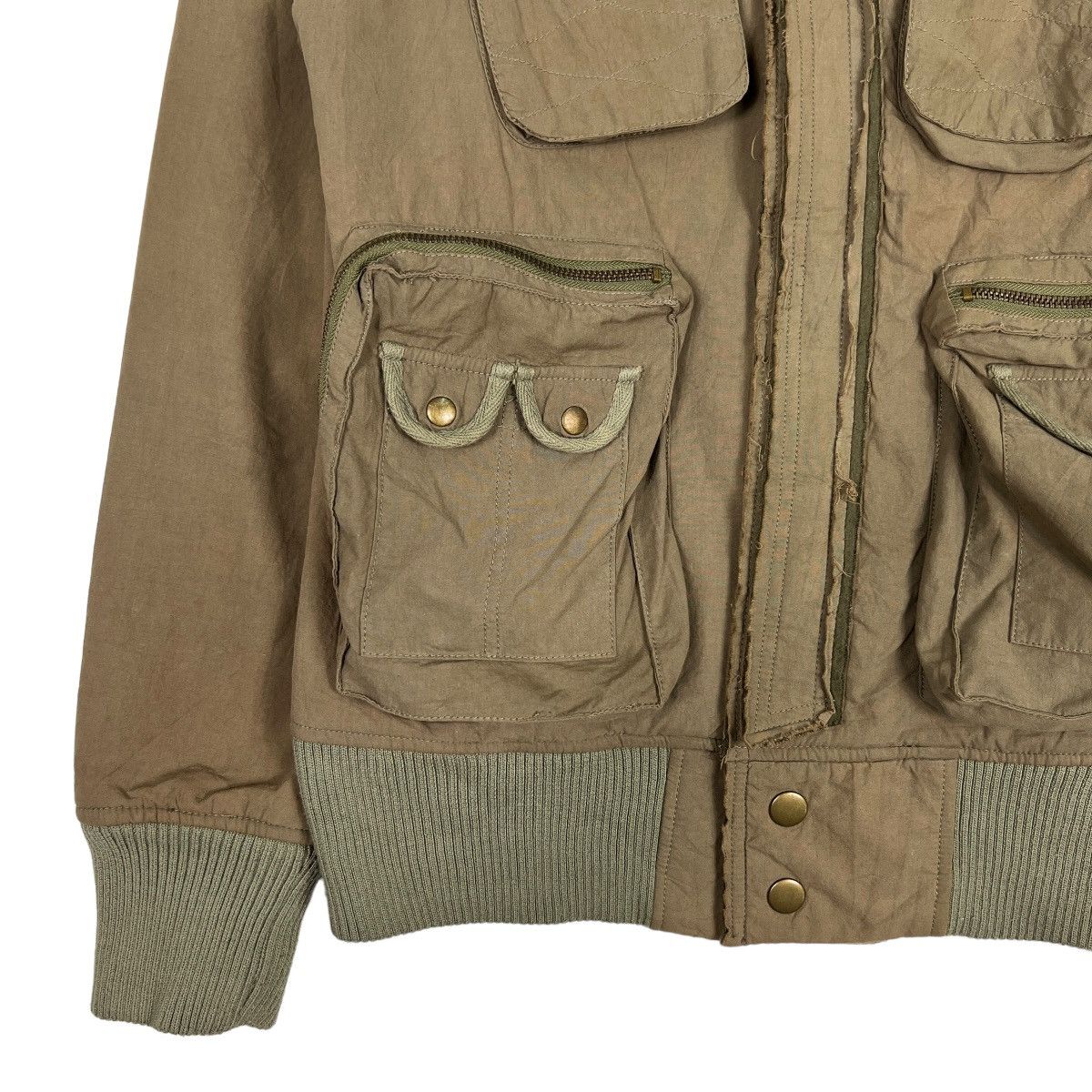 If Six Was Nine 🔥 CARGO MULTIPOCKET BOMBER JACKET Size US S / EU 44-46 / 1 - 9 Thumbnail