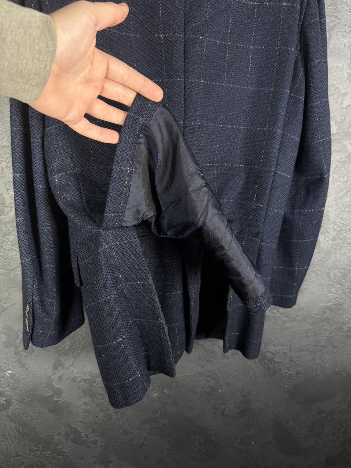 Kiton Kiton Napoli Trois Pommes Blazer 100% Cashmere Blazer Jacket Size 52R - 13 Thumbnail