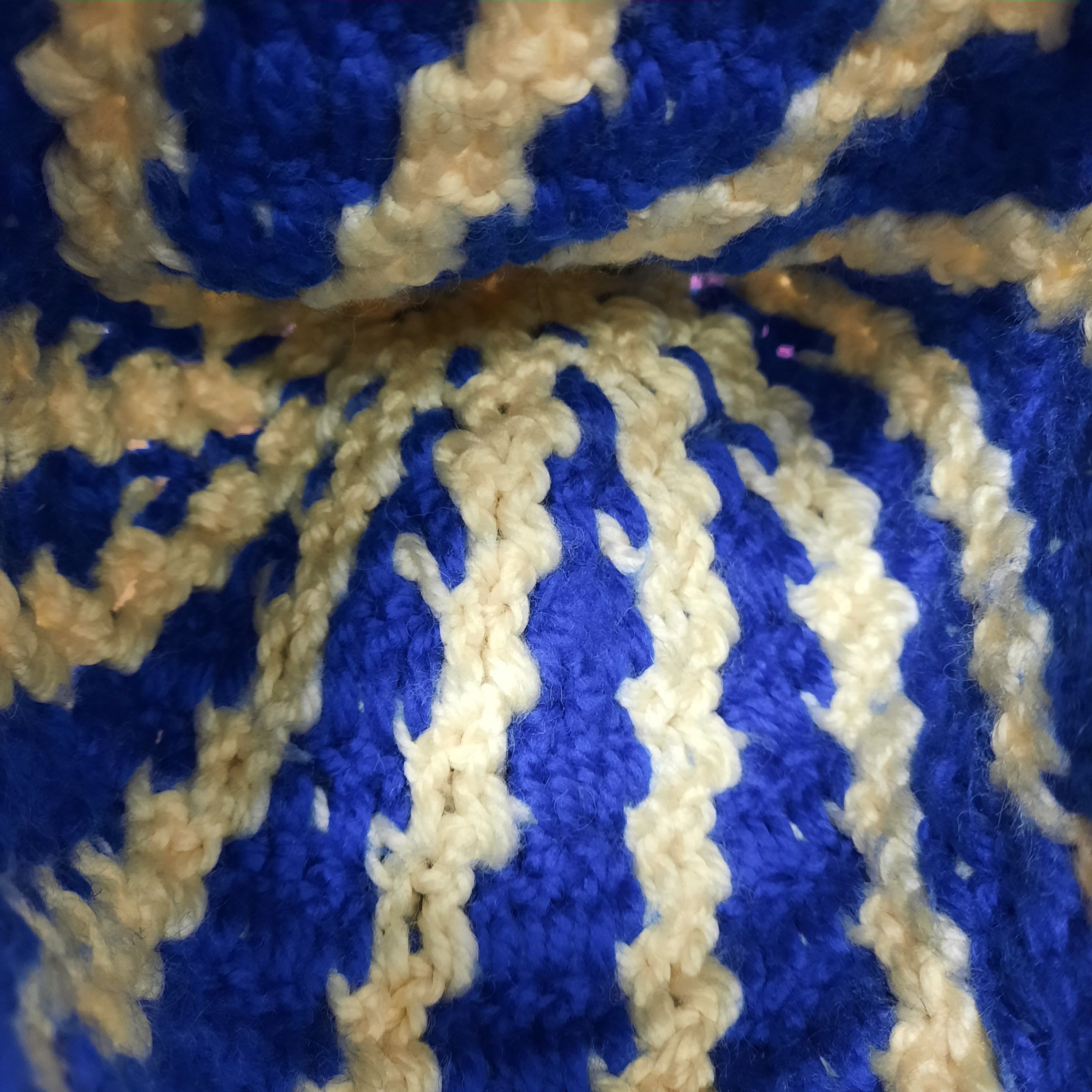 Japanese Brand 🪡 Japanese chochet craft handmade pull on beanie hat Size ONE SIZE - 4 Thumbnail