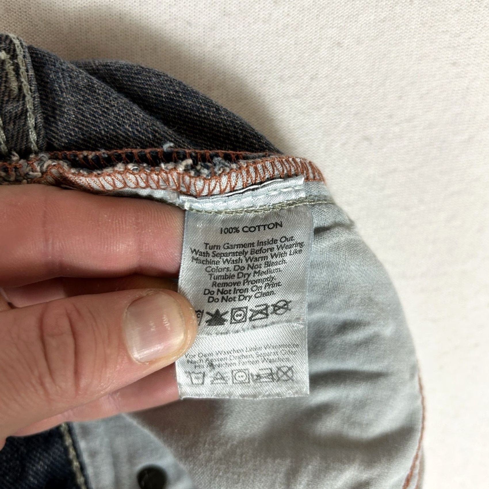 Eddie Bauer Eddie Bauer Slim Fit Jeans Men's 33x32 Cotton Medium Wash Denim Size US 33 - 7 Thumbnail