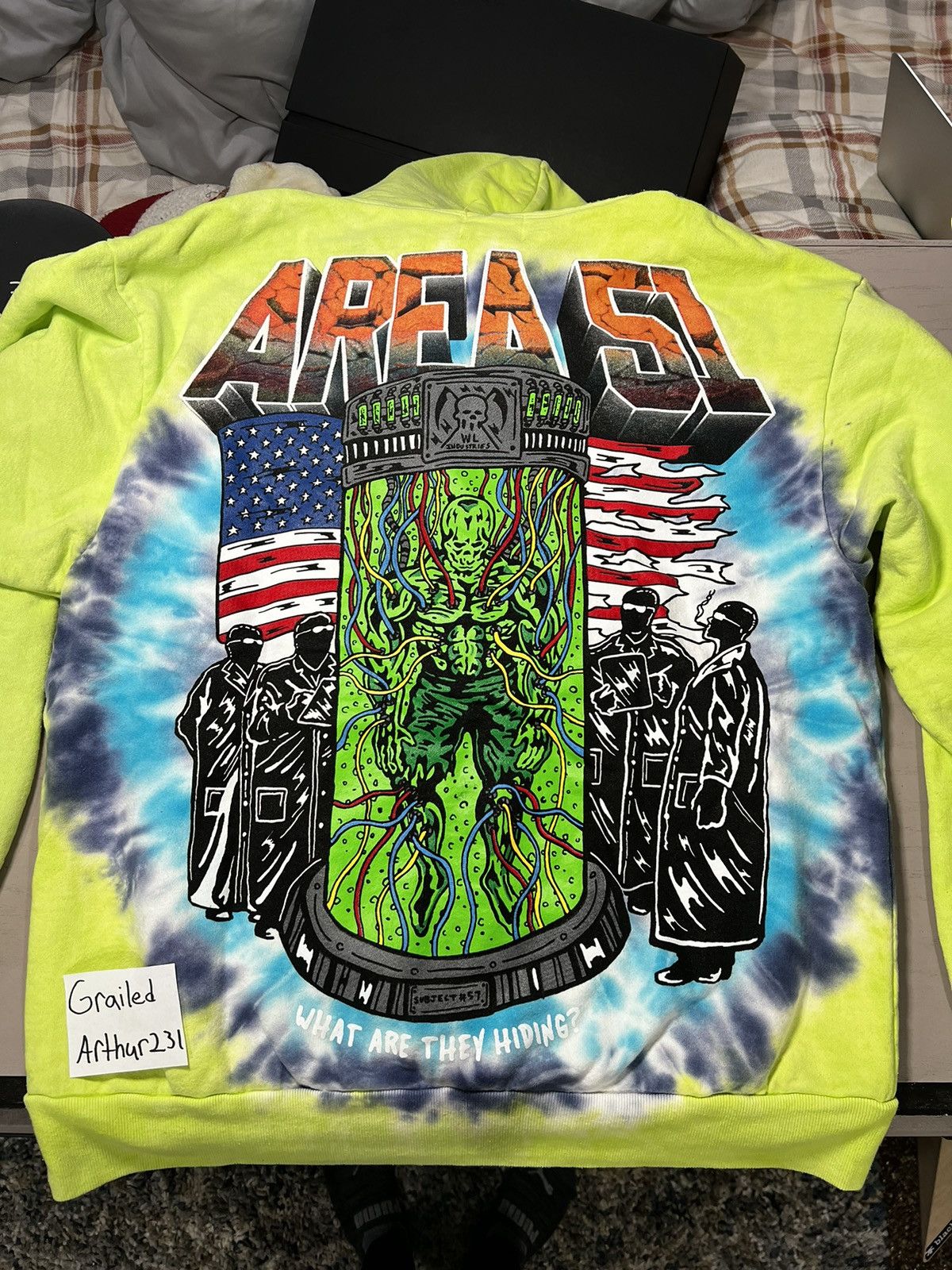 Warren Lotas Warren Lotas Area 51 Hoodie Size US M / EU 48-50 / 2 - 6 Thumbnail