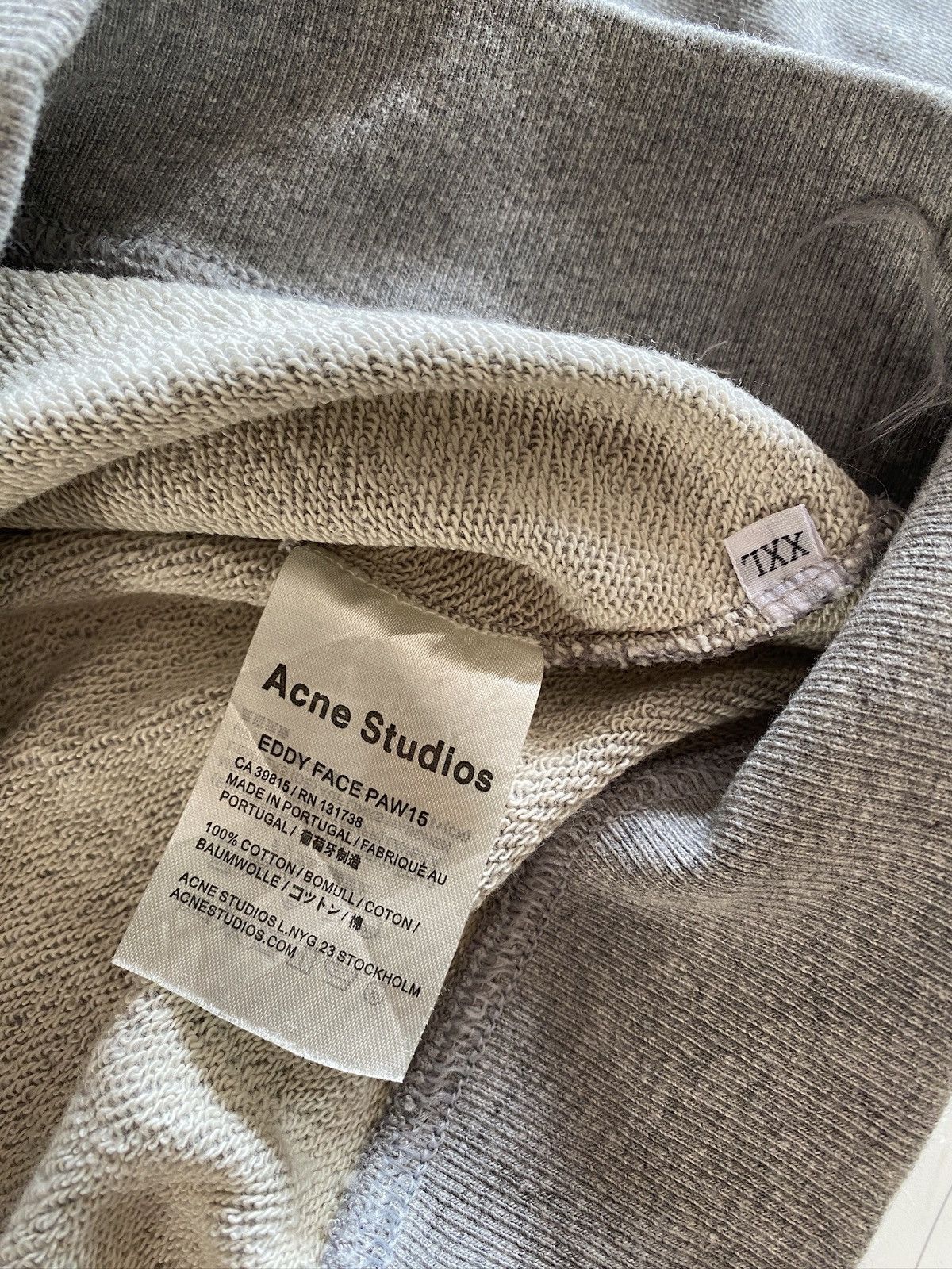 Acne Studios Vintage Acne Studio Sweatshirt Fairview Face Crawneck Size US XXL / EU 58 / 5 - 8 Thumbnail