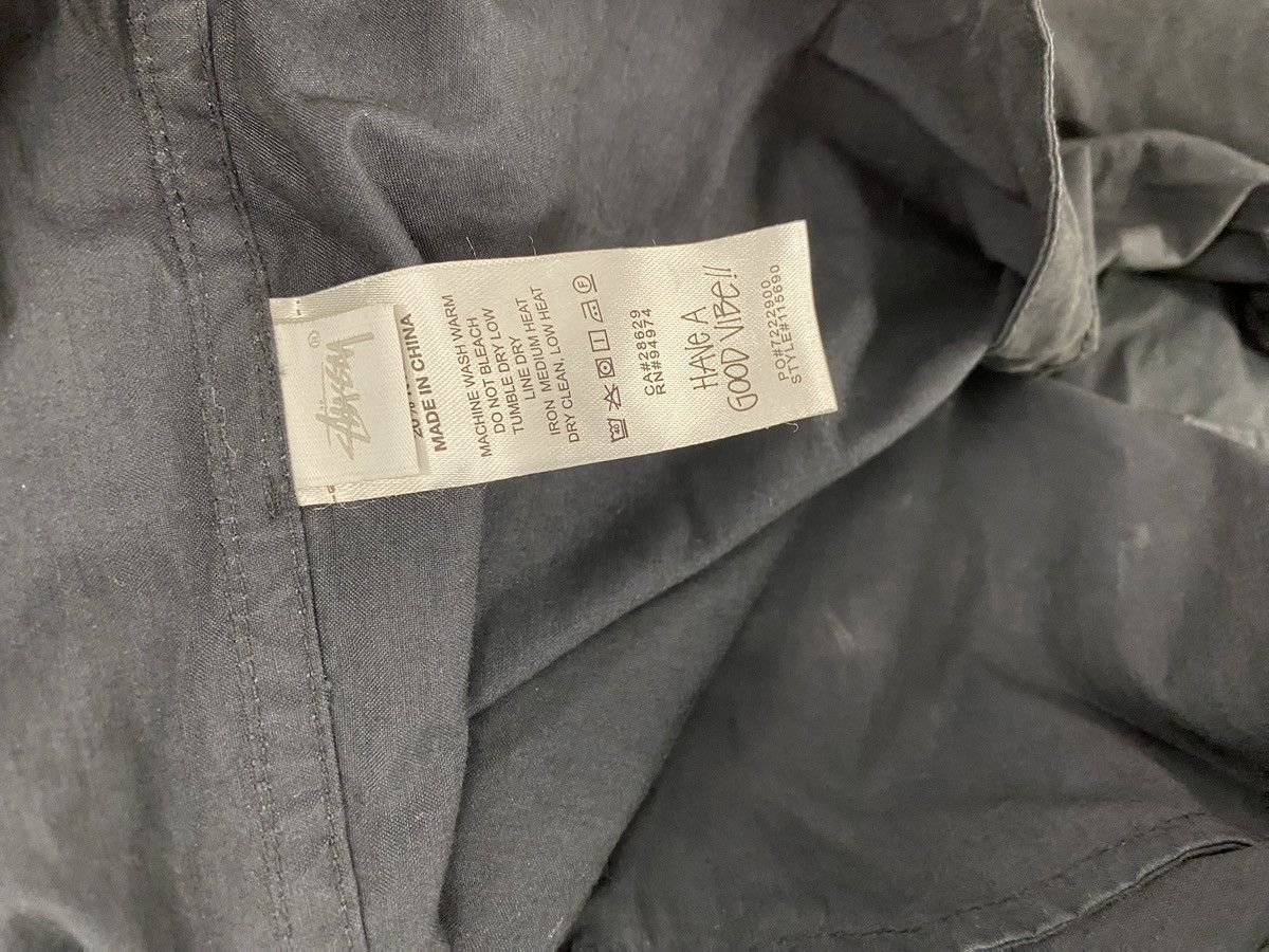 Stussy Stussy Nyco Fishtail Parka 'Black' - Medium Size US M / EU 48-50 / 2 - 20 Thumbnail