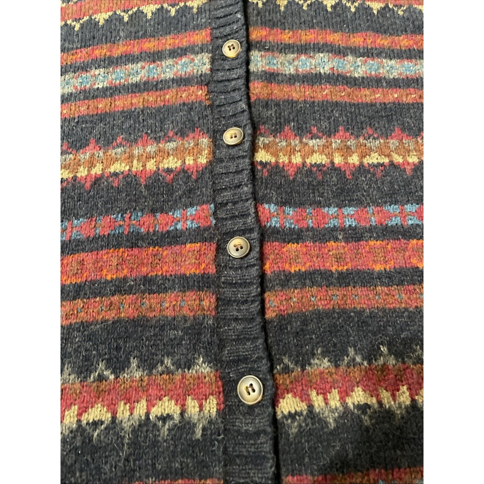Pendleton Vintage Pendleton Knockabouts Plus 2X Aztec Wool Sweater Size XXL / US 16-18 / IT 52-54 - 6 Thumbnail