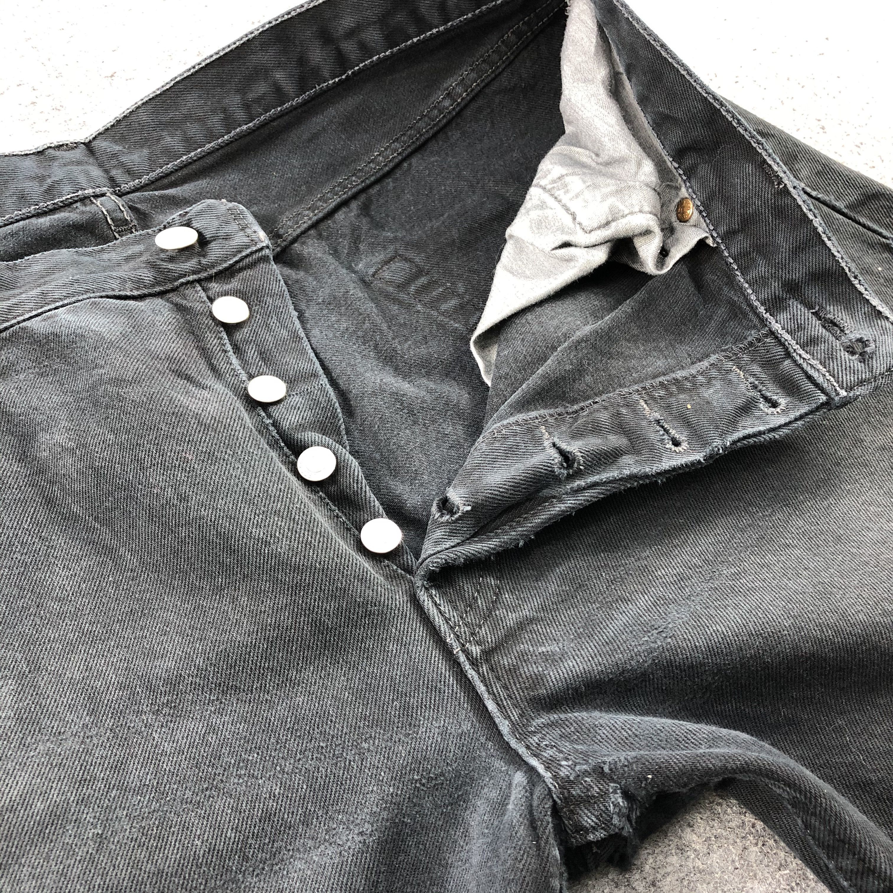 Levi's × Vintage Vintage 90s Distress Levis 501 Jeans-JM1515 Size US 36 / EU 52 - 9 Thumbnail